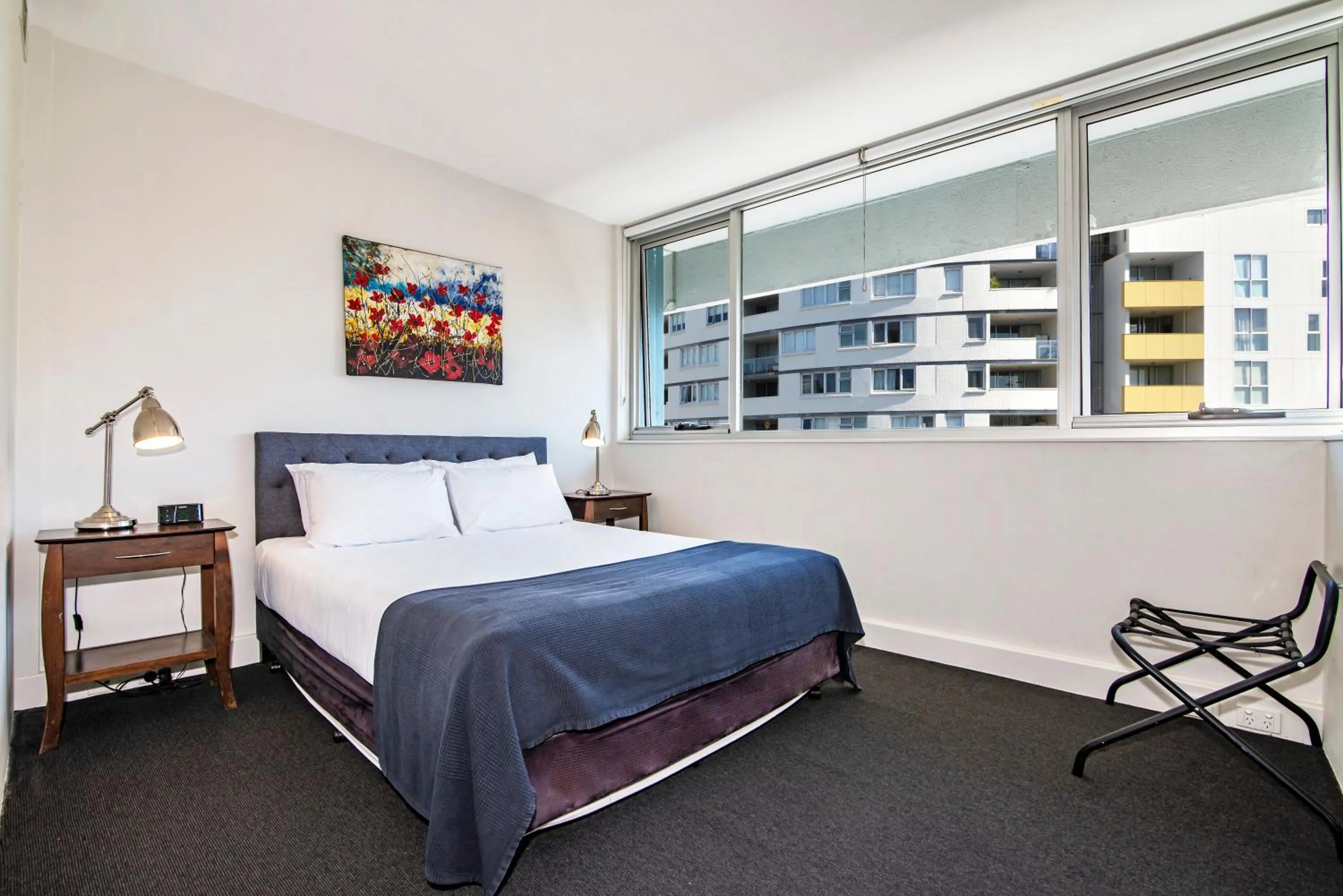 Bed in Ridge Apartment Hotel