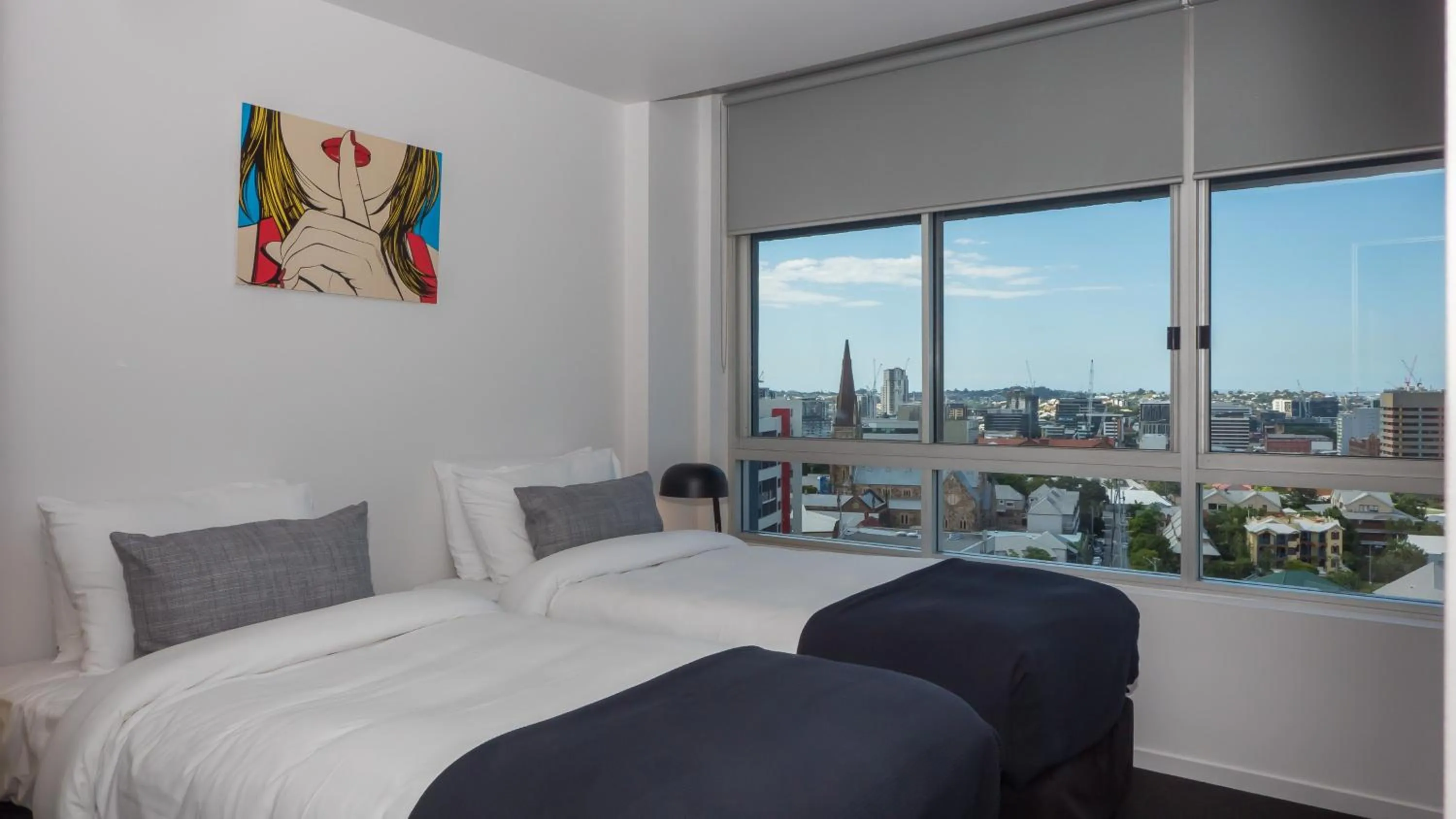 Bed in Ridge Apartment Hotel