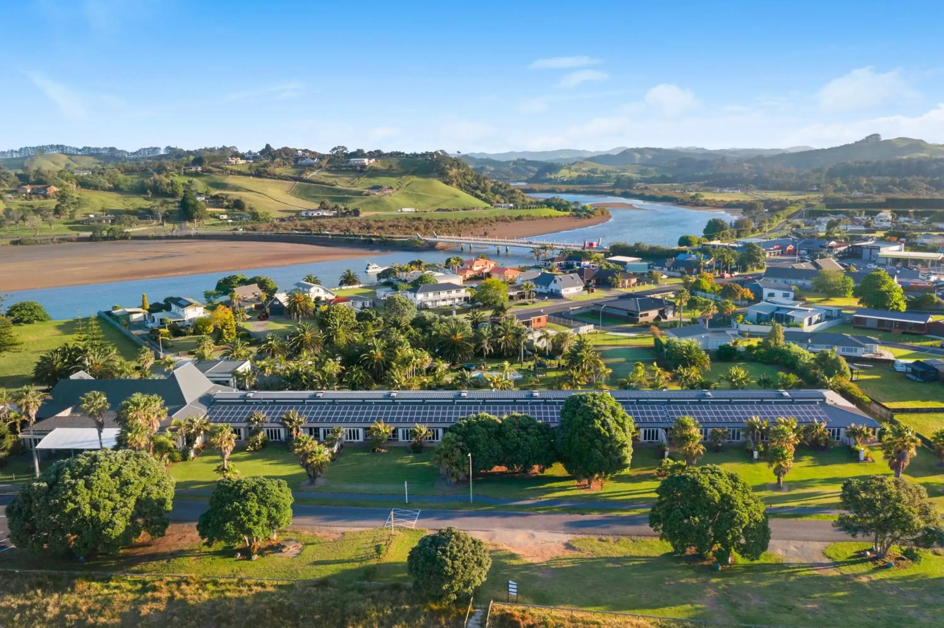 Property building in Taipa Beach Resort Property building in Taipa Beach Resort