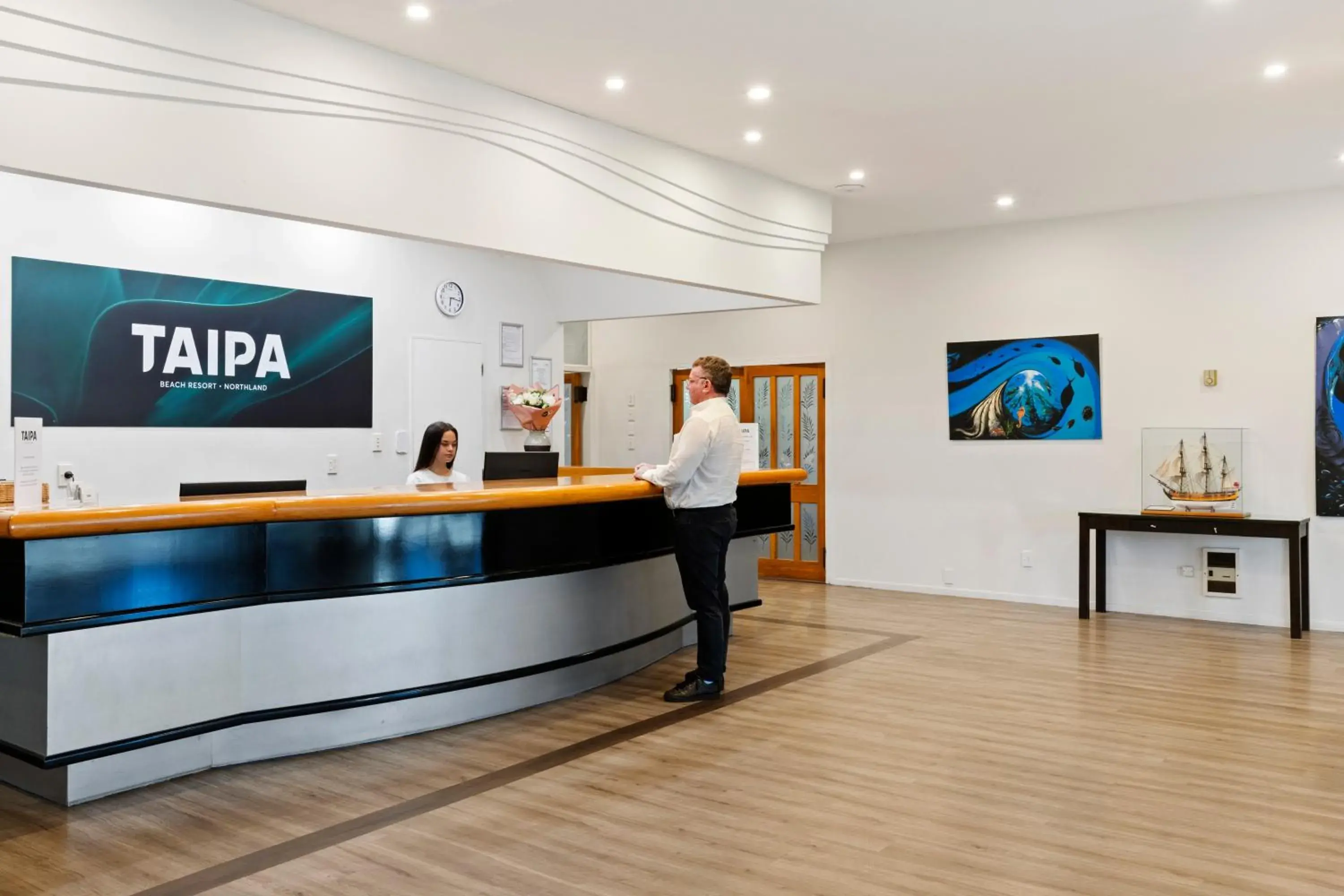 Lobby or reception in Taipa Beach Resort Lobby or reception in Taipa Beach Resort