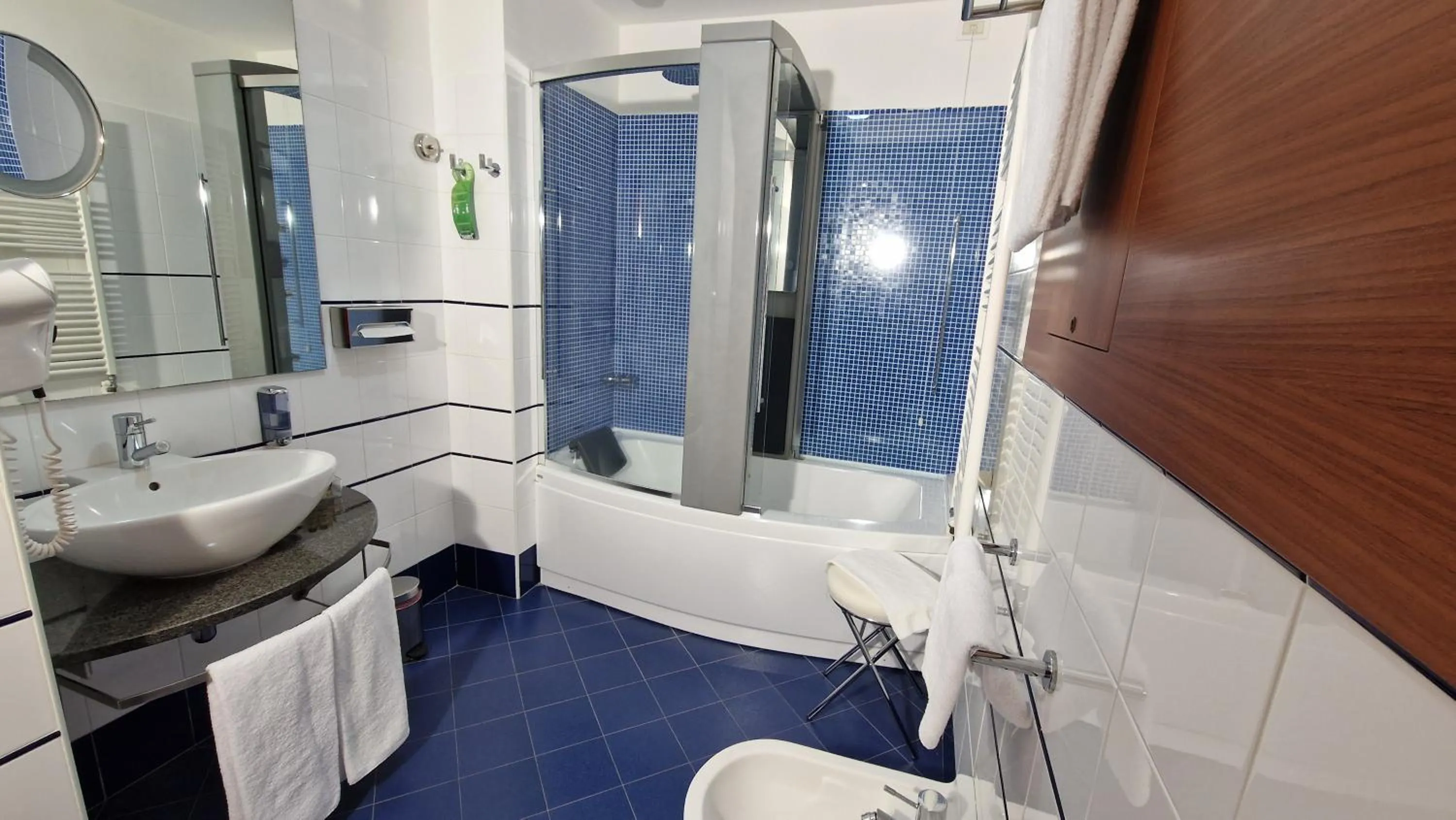 Shower in Bella Italia Palace Hotel