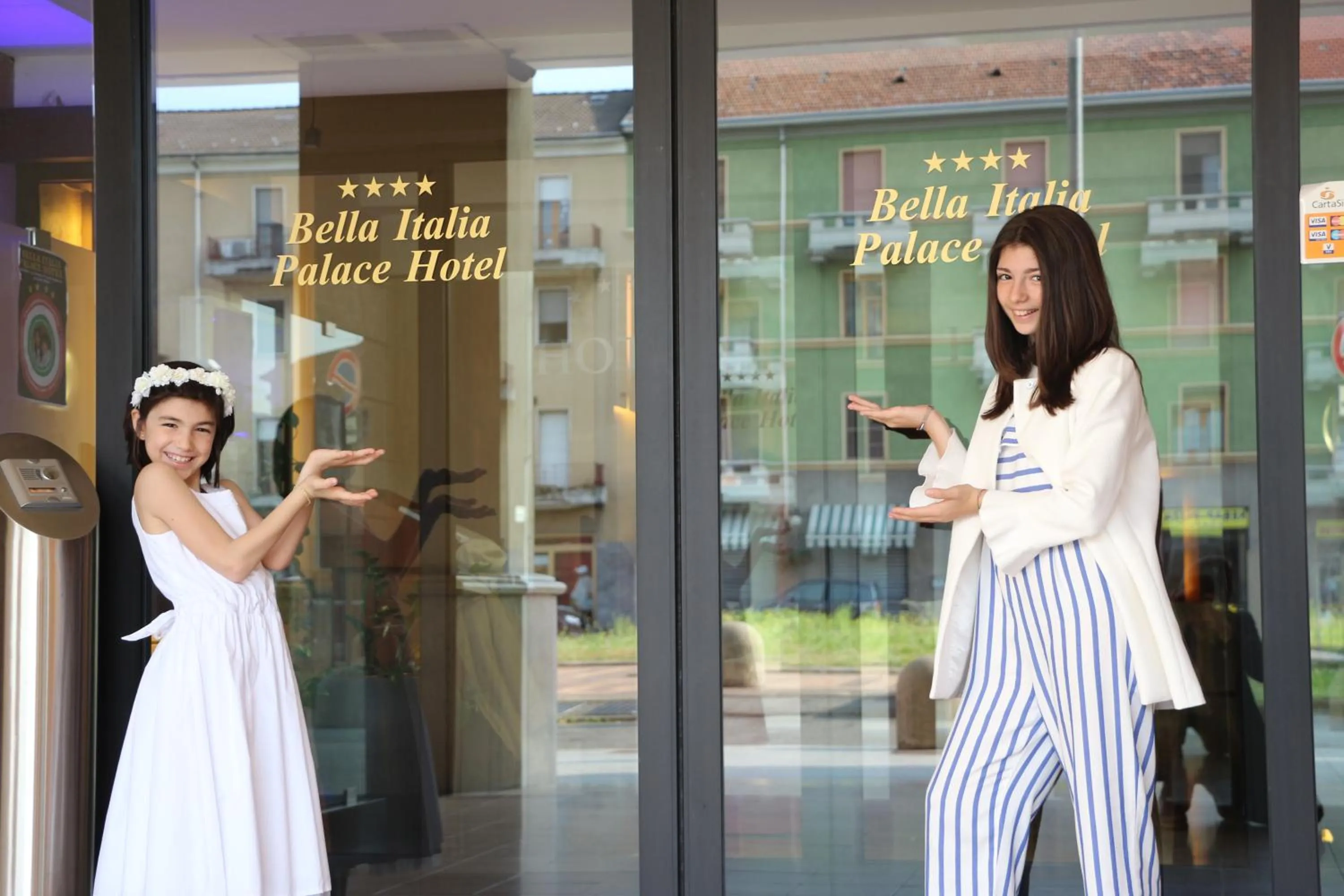 Staff in Bella Italia Palace Hotel