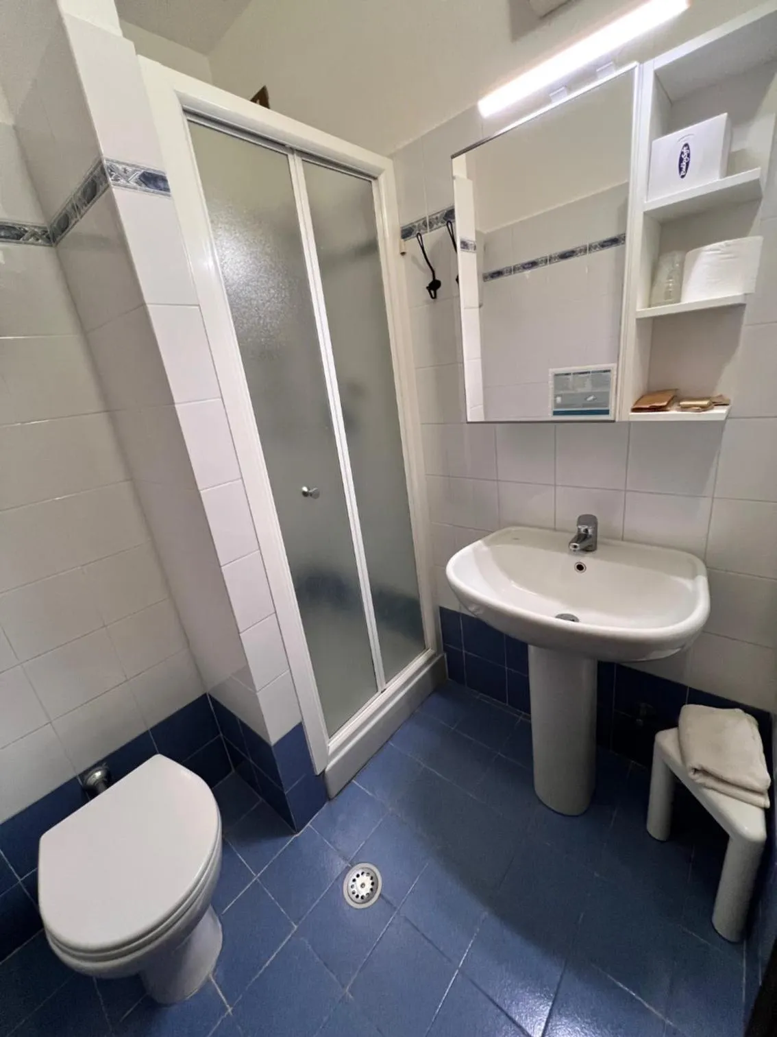 Bathroom in B&B Casale Virgili