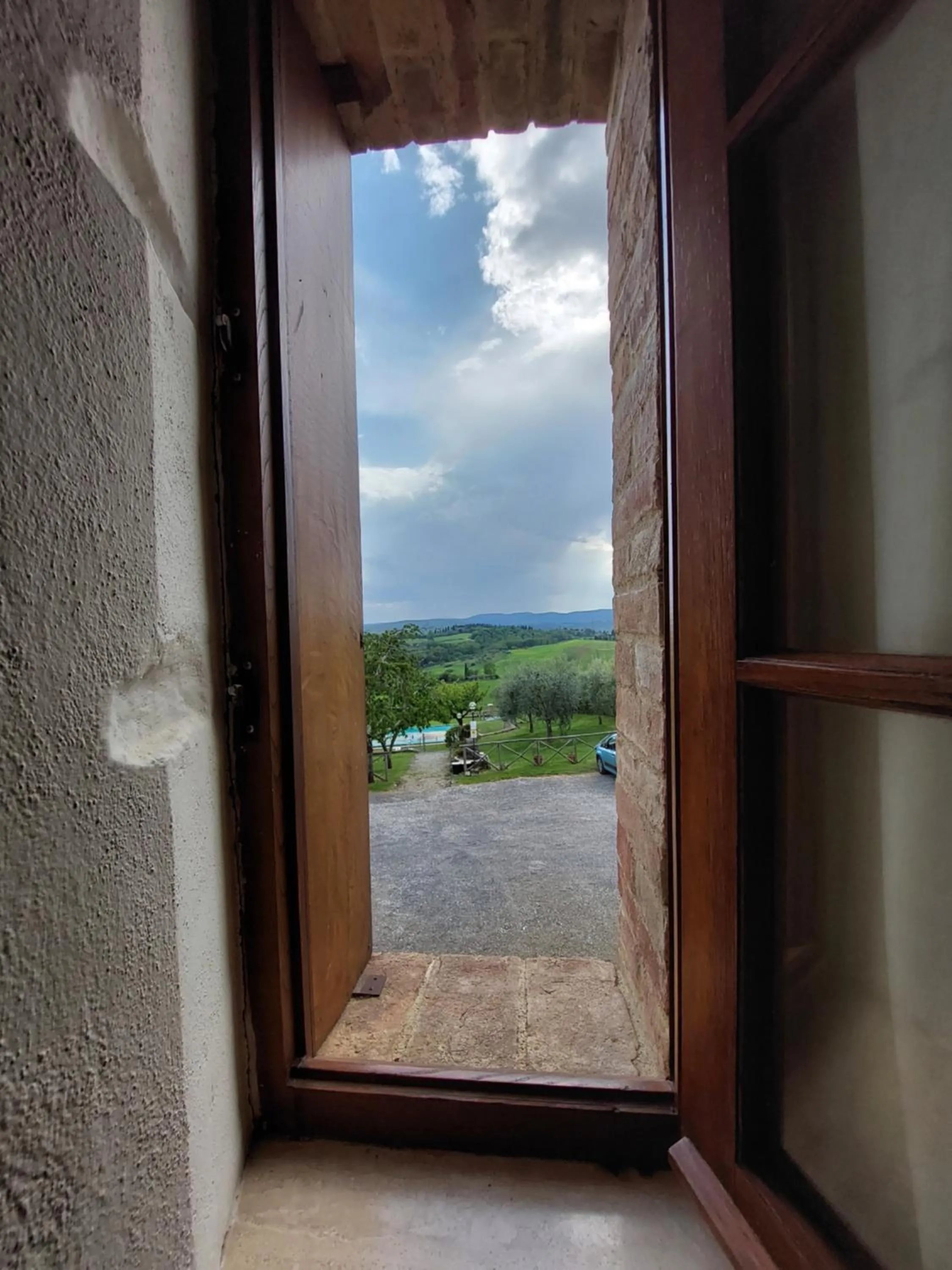 Garden view in B&B Casale Virgili