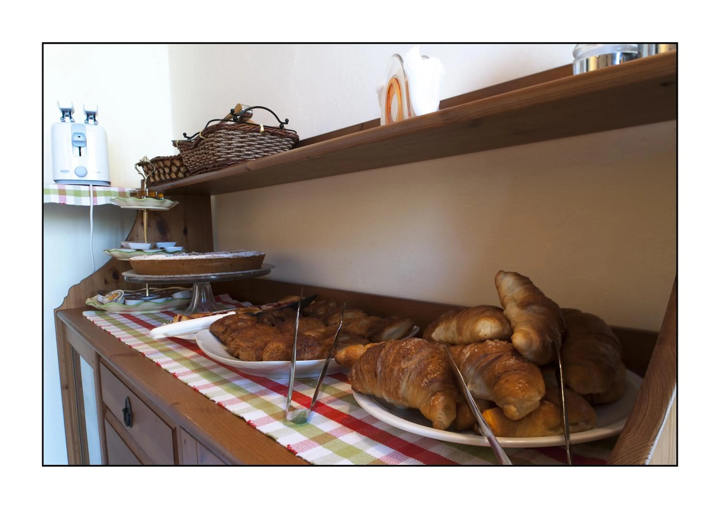 Food close-up in B&B Casale Virgili