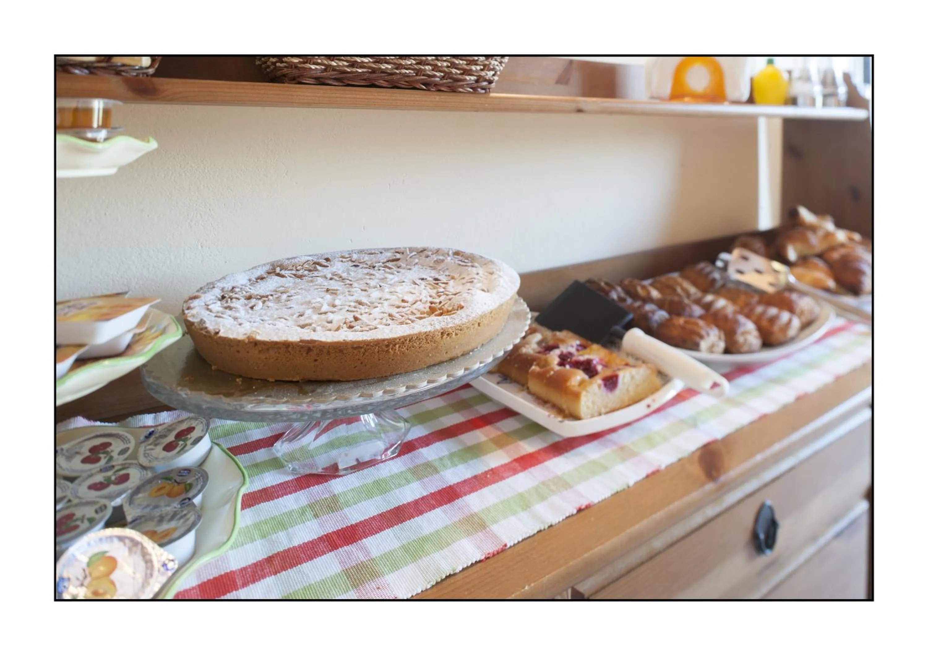 Food close-up in B&B Casale Virgili