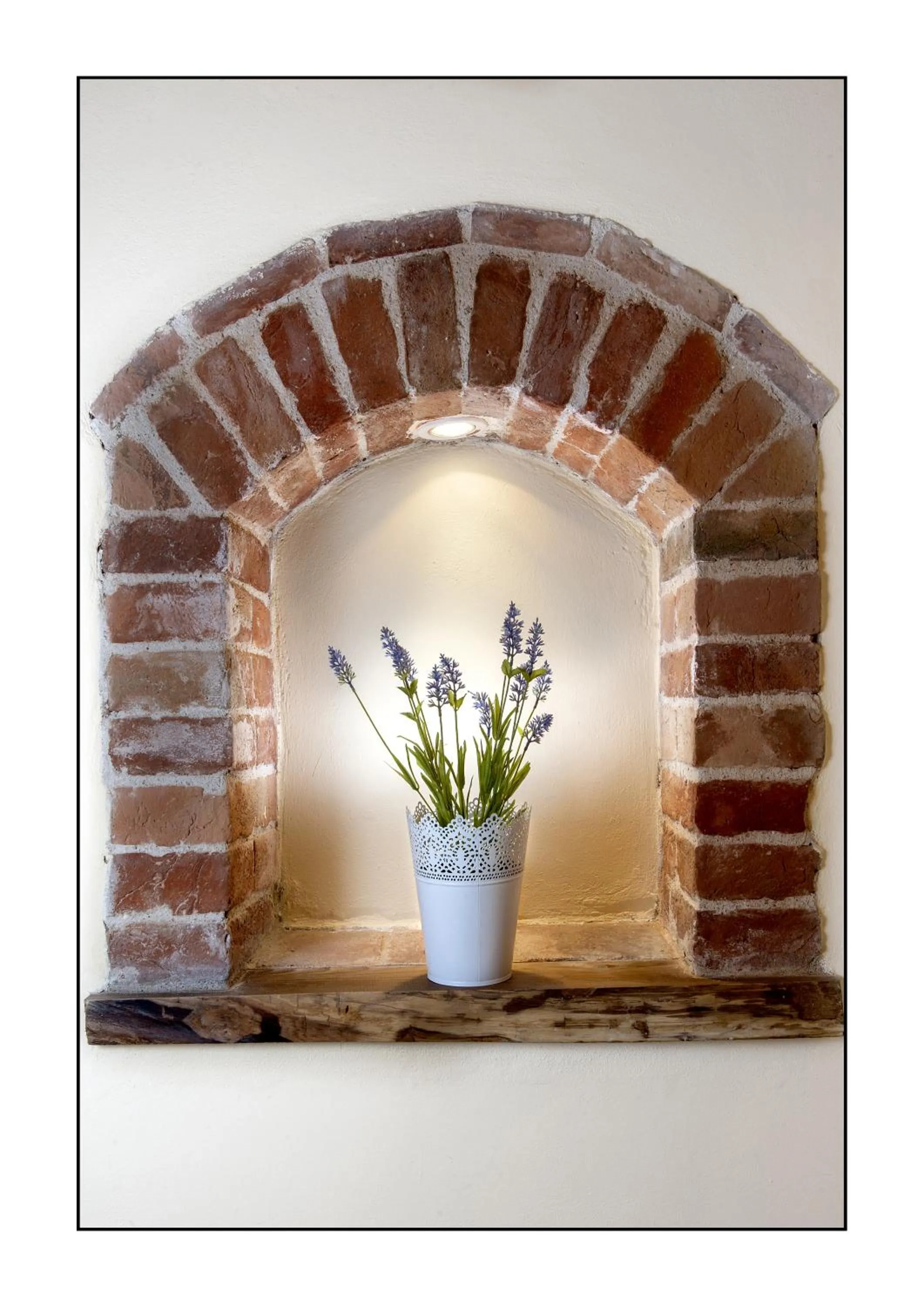 Decorative detail in B&B Casale Virgili