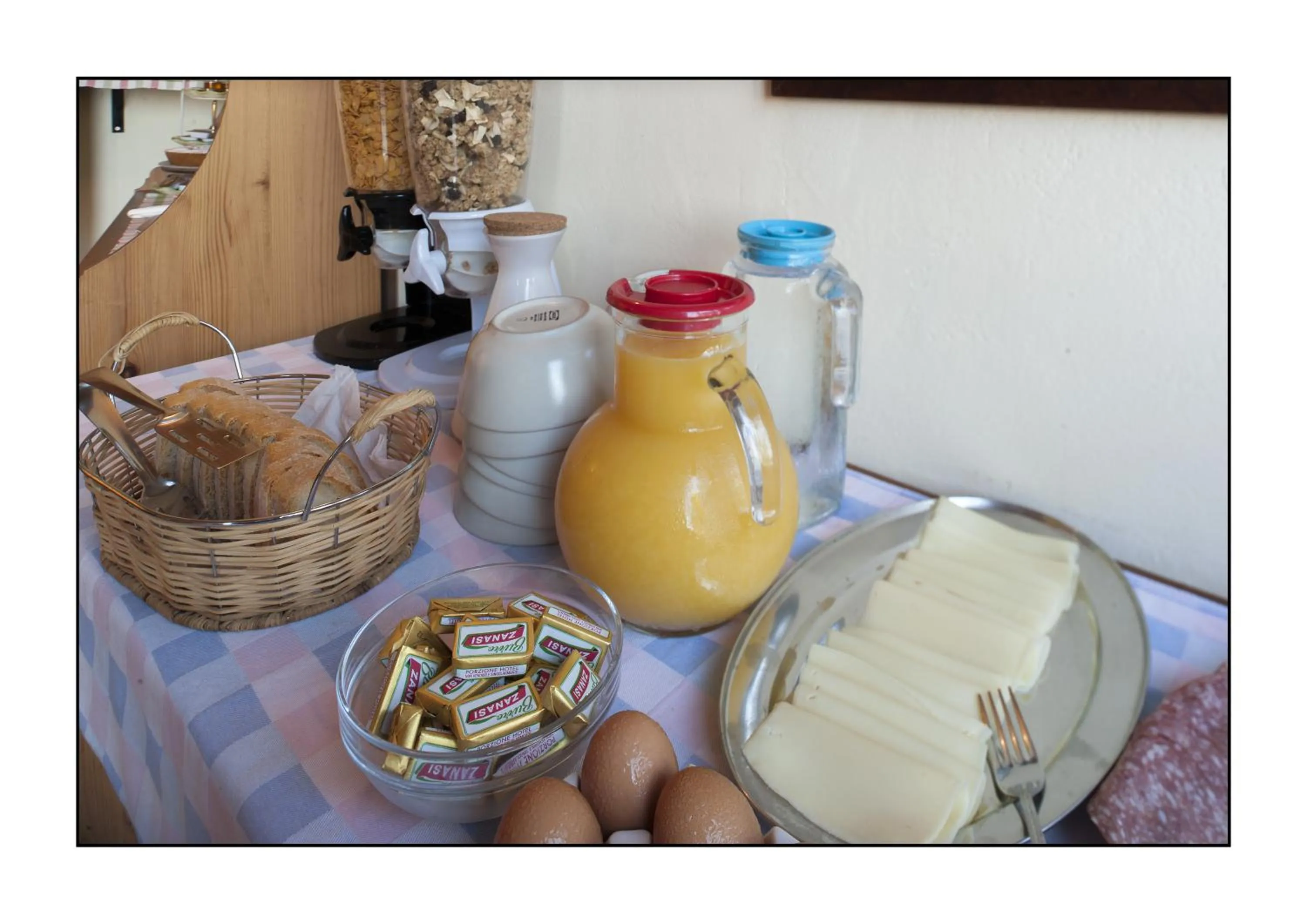 Food close-up in B&B Casale Virgili