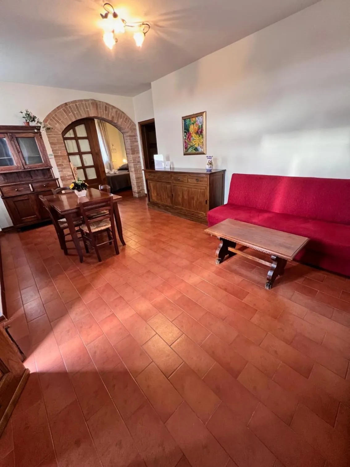 Living room in B&B Casale Virgili