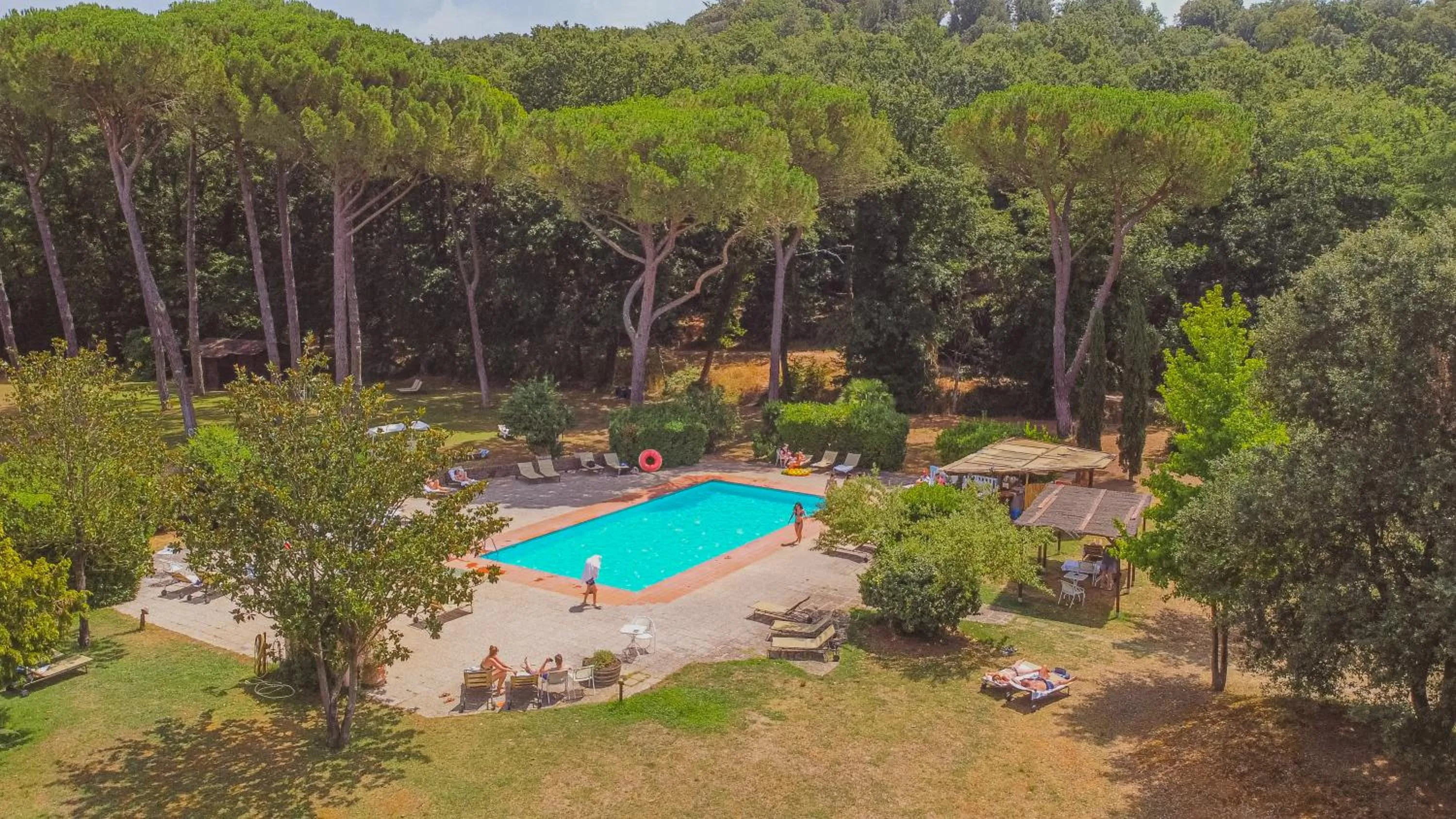 Pool view in Montebelli Agriturismo & Country Hotel