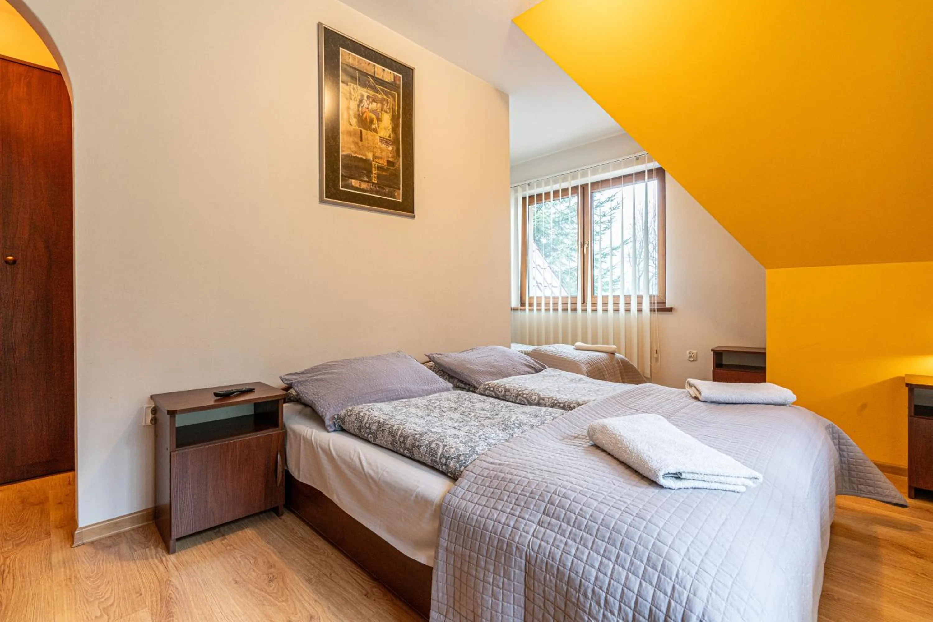 Bed in Leśny Dworek Biały Dunajec