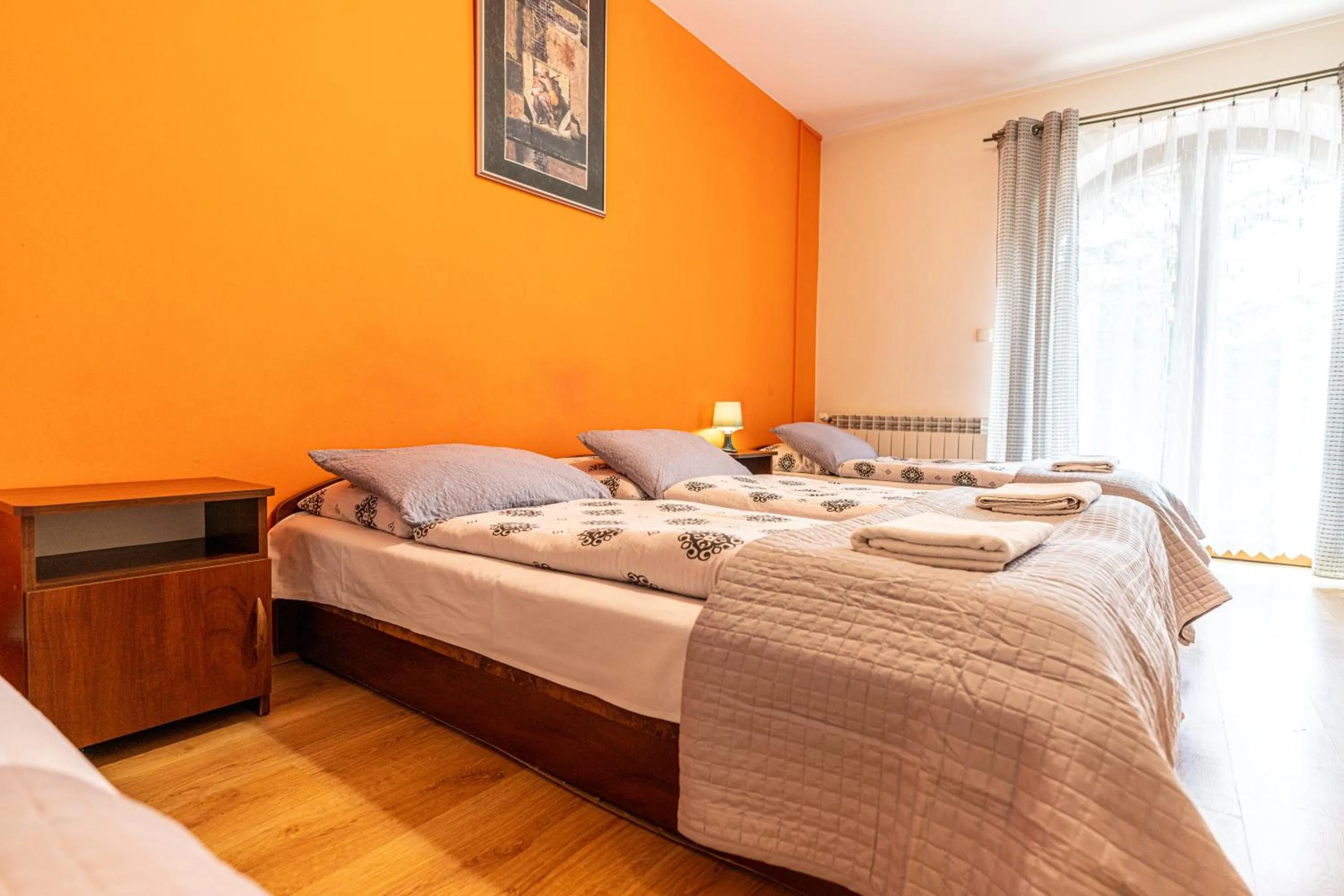 Bed in Leśny Dworek Biały Dunajec