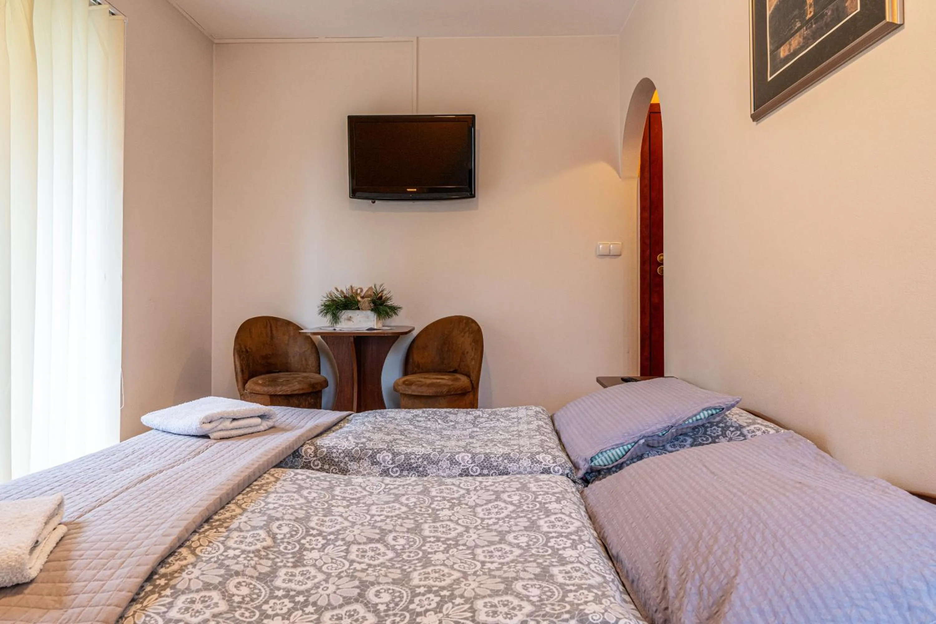 Bed in Leśny Dworek Biały Dunajec