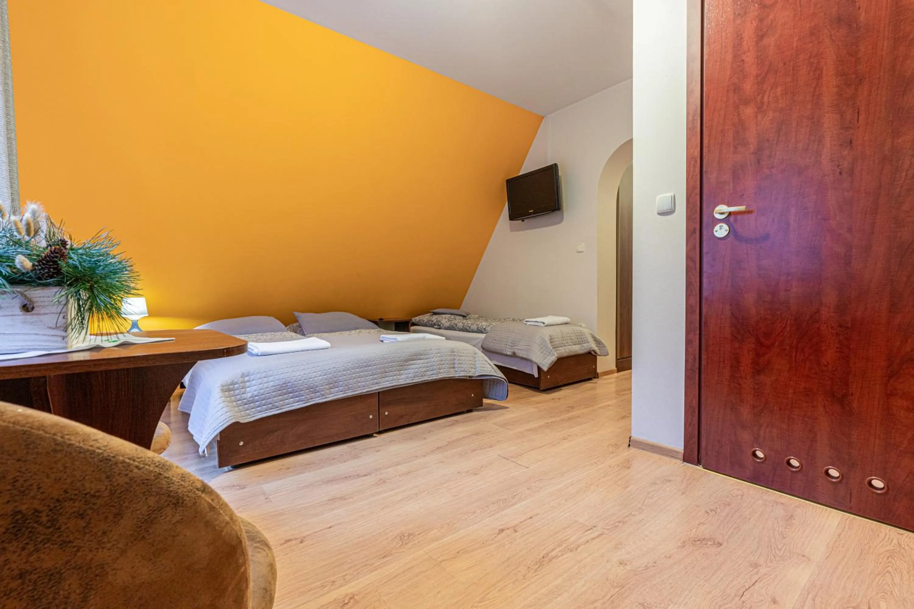 Bed in Leśny Dworek Biały Dunajec