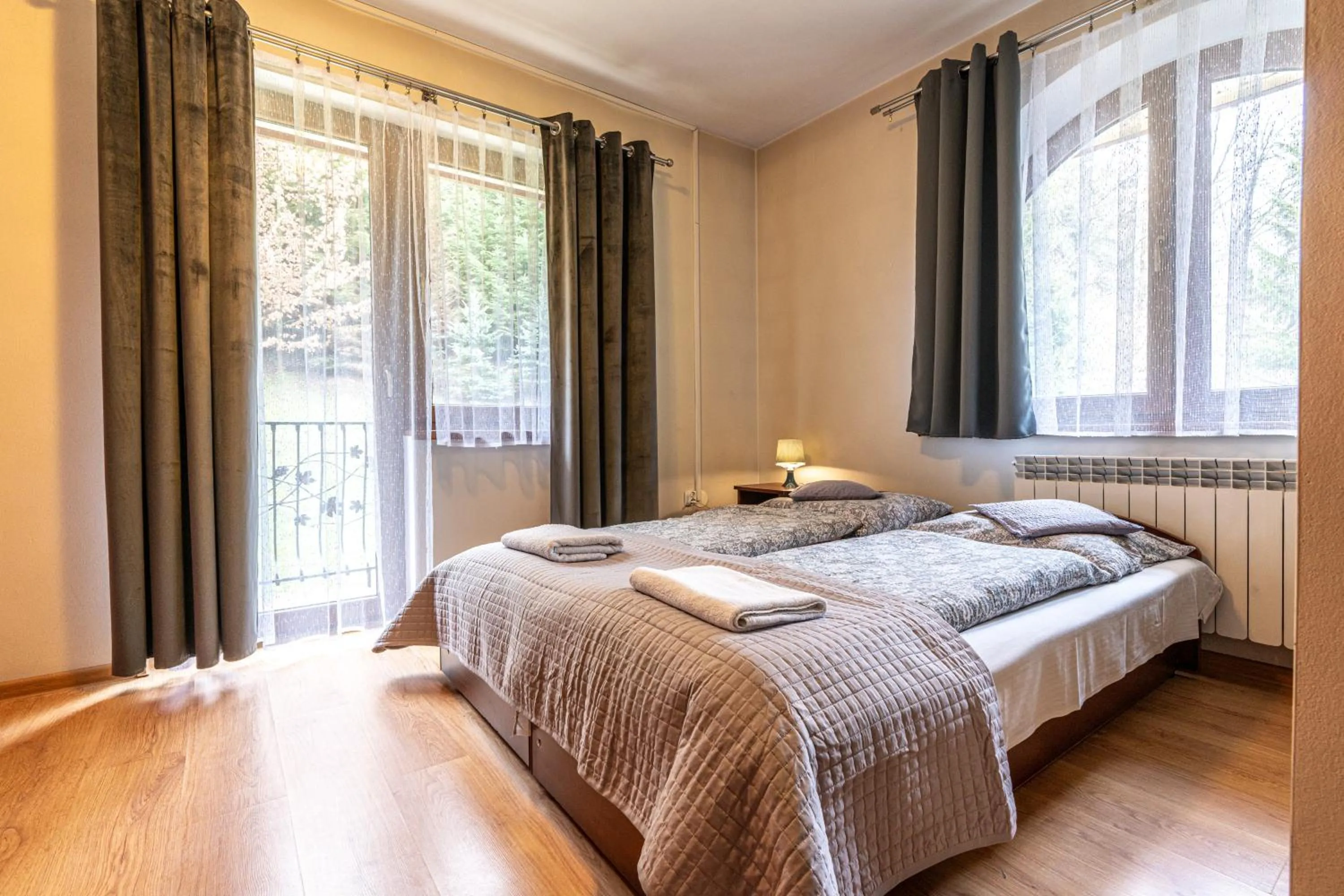 Bed in Leśny Dworek Biały Dunajec