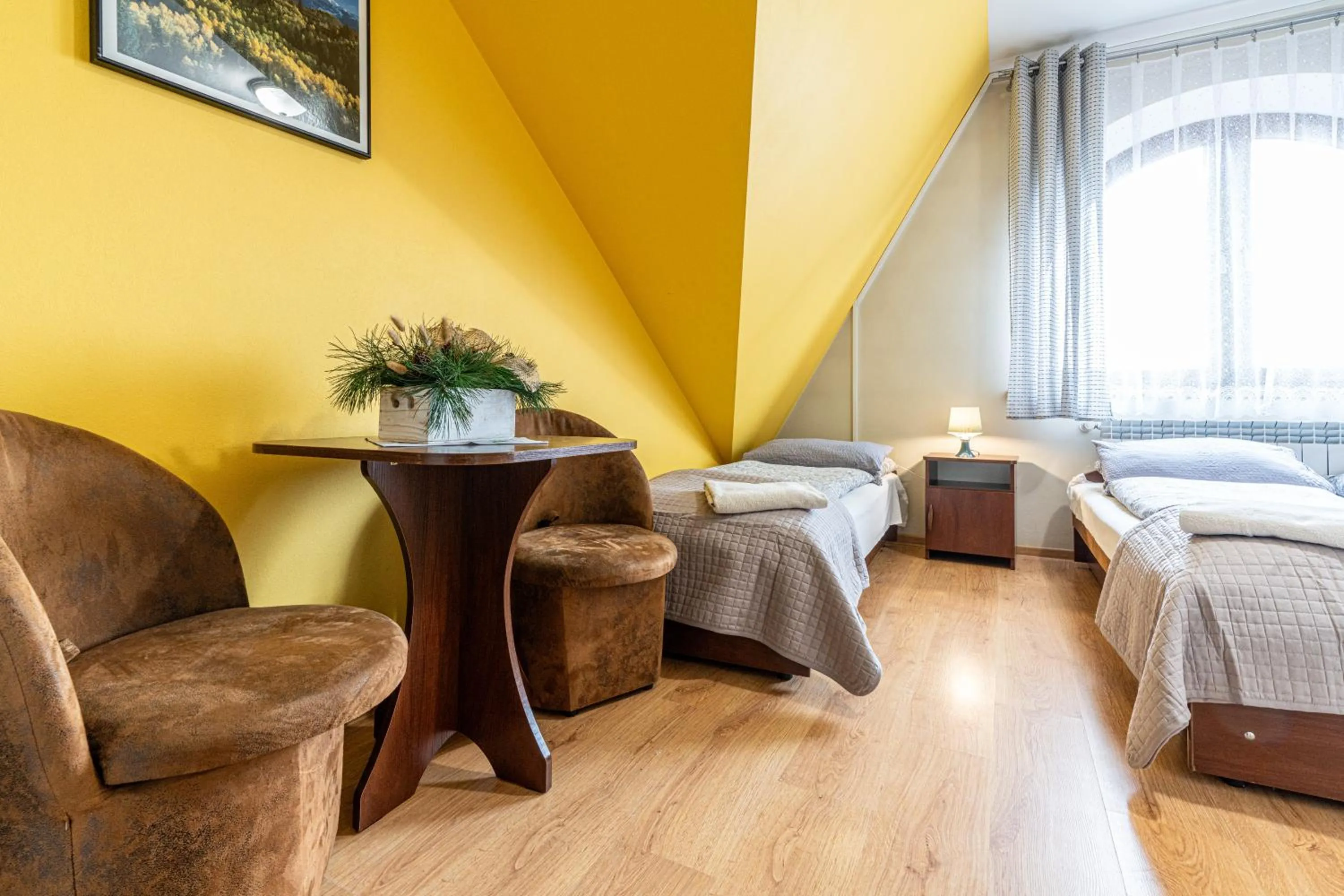 Bed in Leśny Dworek Biały Dunajec