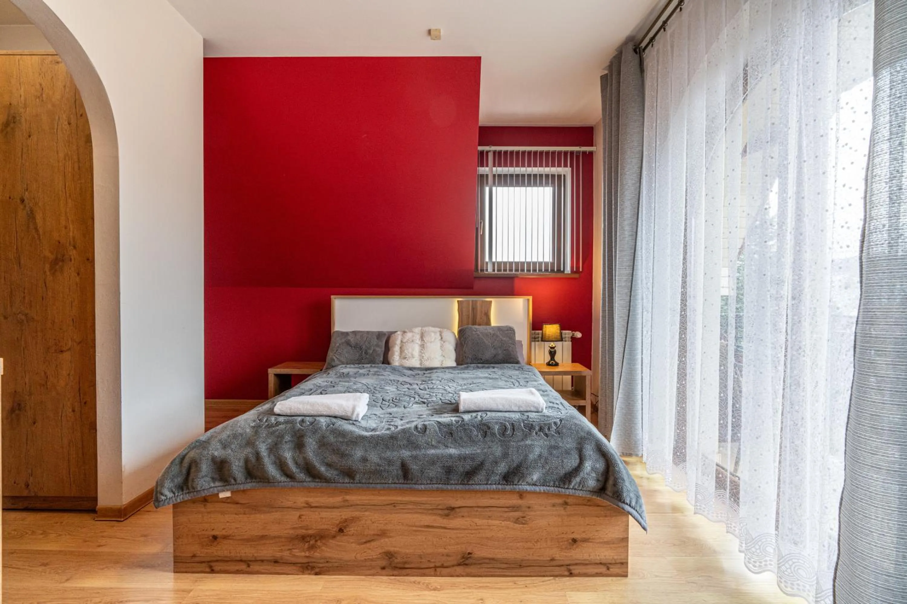 Bed in Leśny Dworek Biały Dunajec