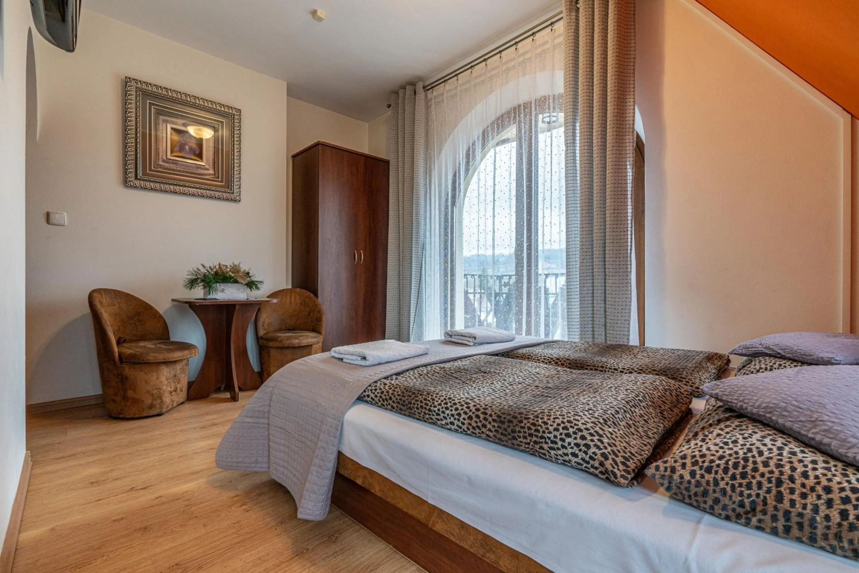 Bed in Leśny Dworek Biały Dunajec