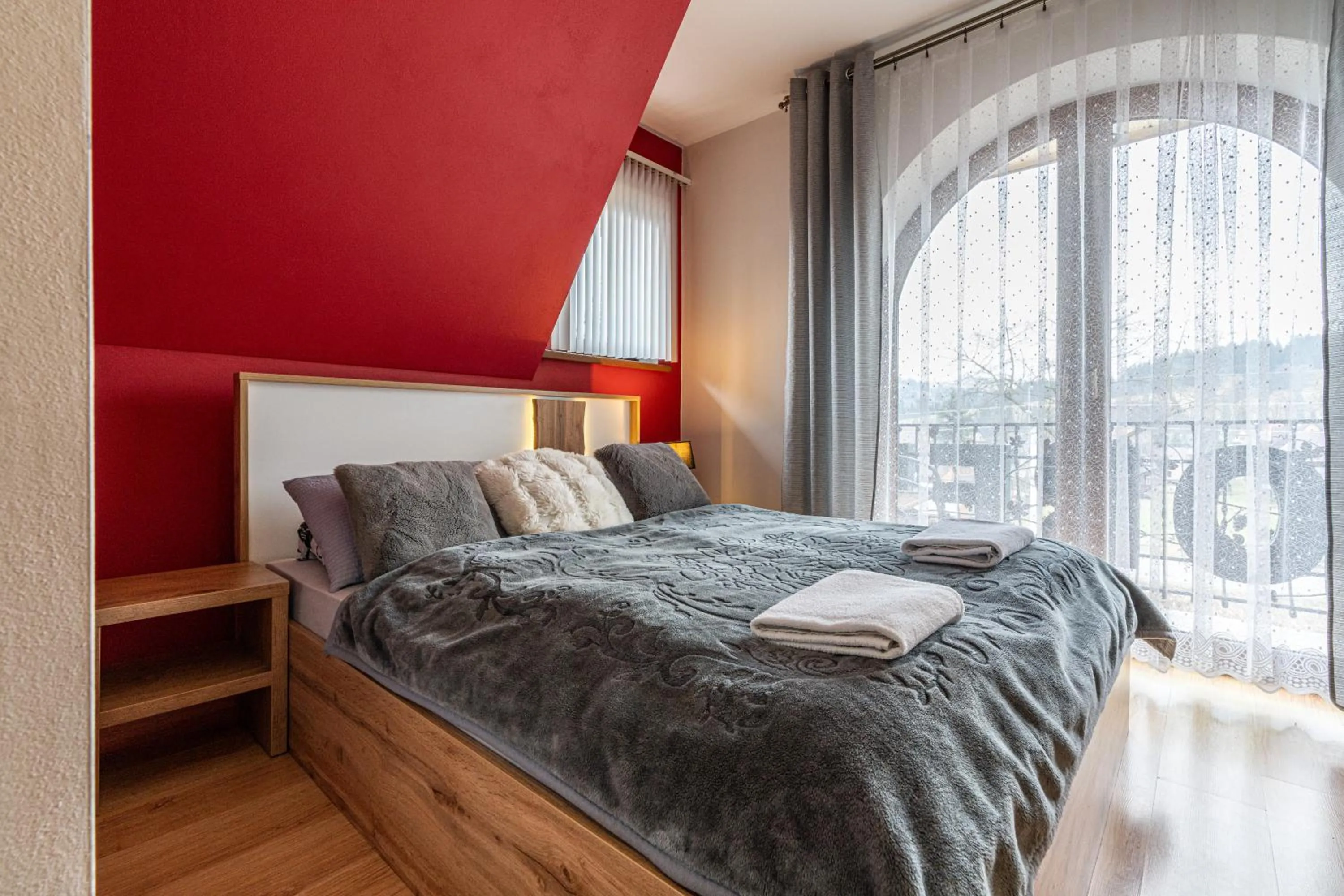 Bed in Leśny Dworek Biały Dunajec