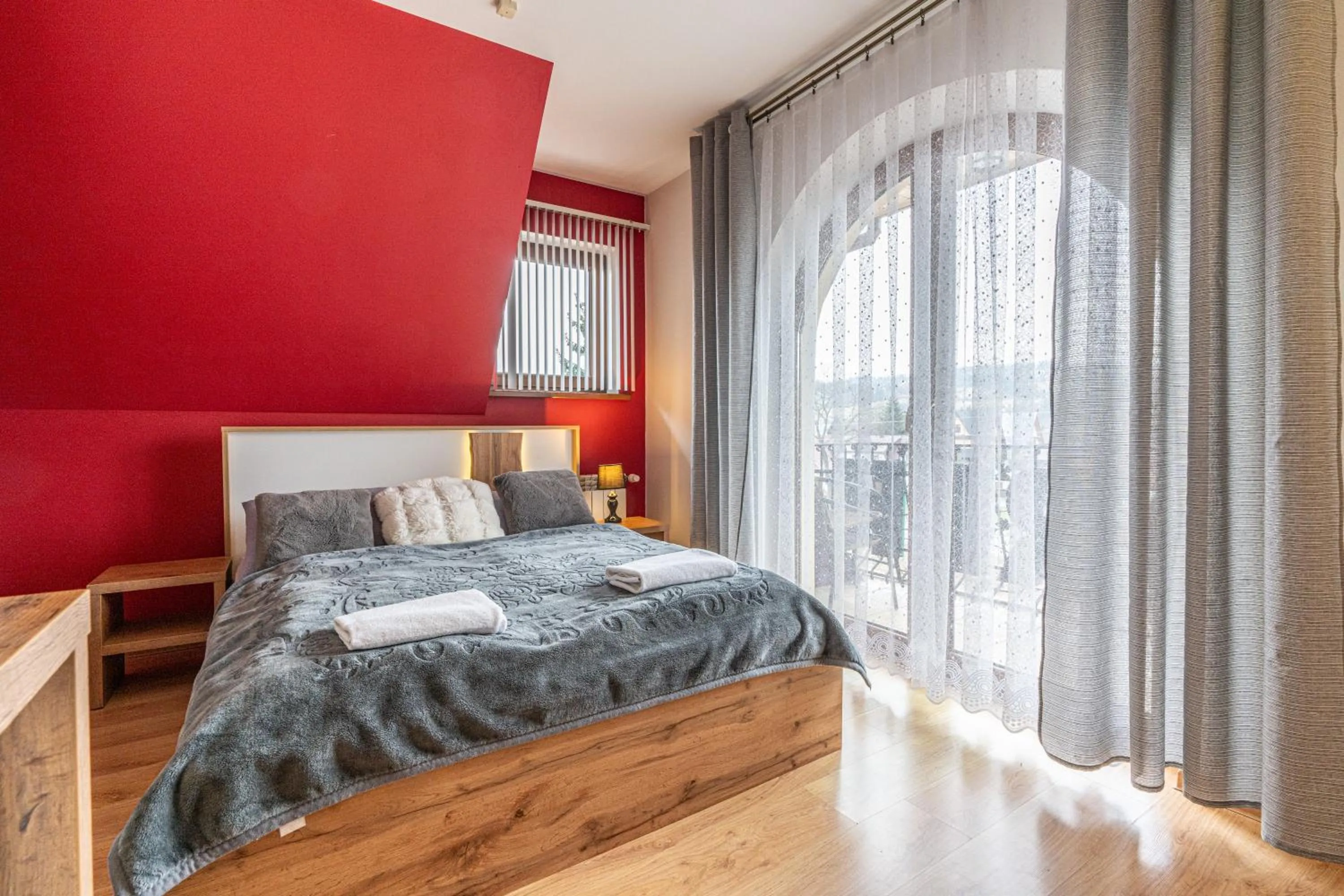 Bed in Leśny Dworek Biały Dunajec