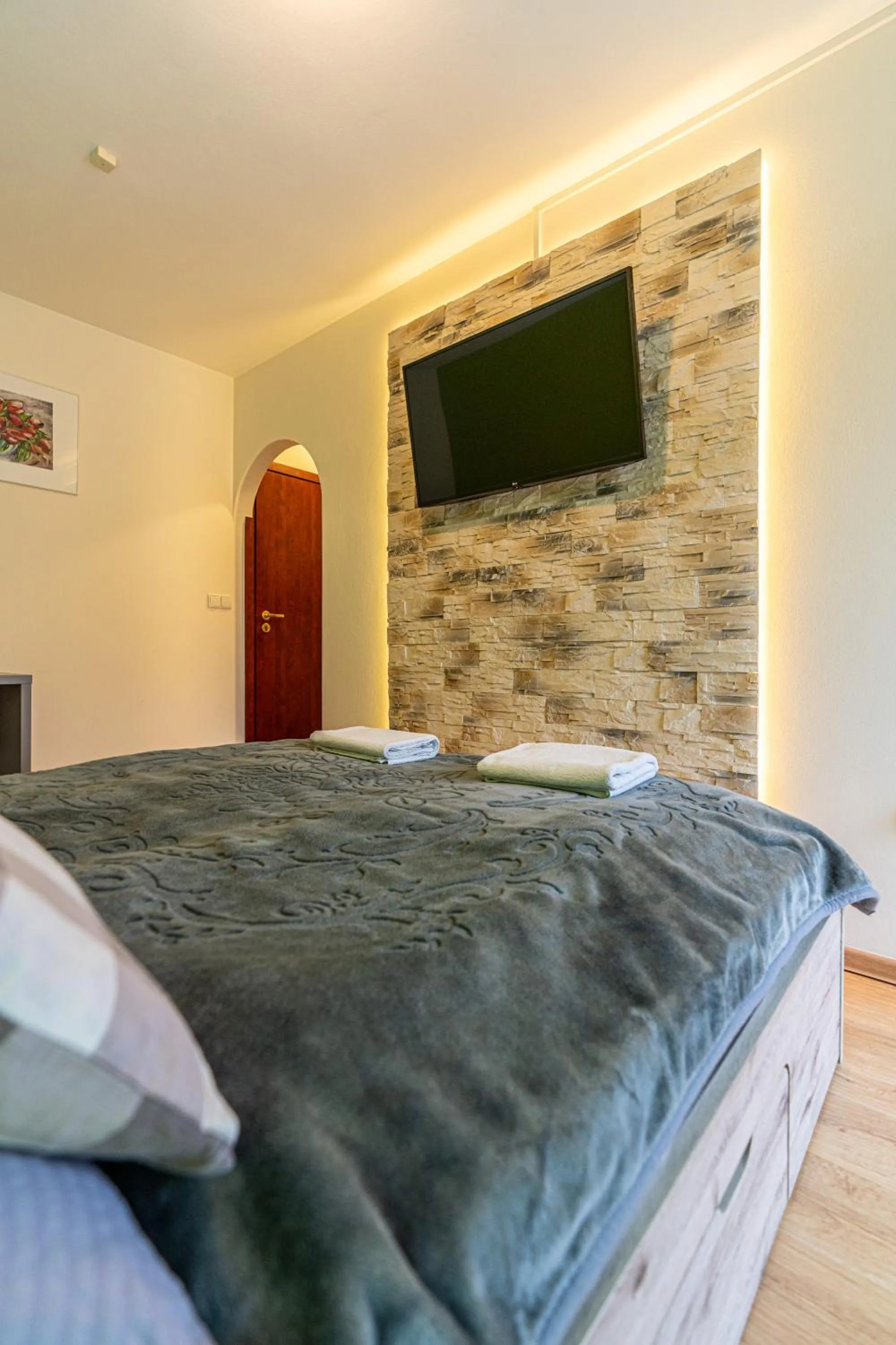 Bed in Leśny Dworek Biały Dunajec