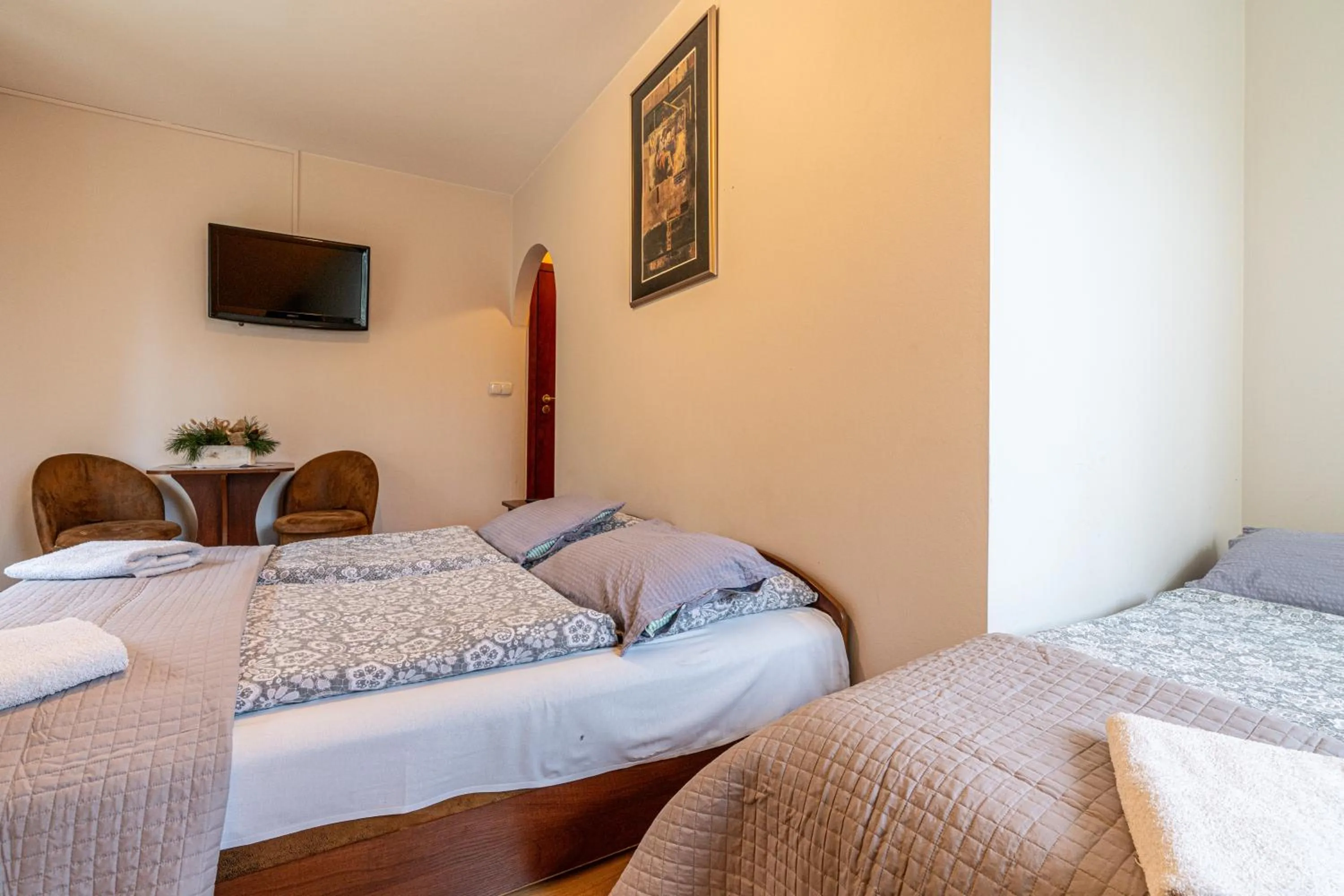 Bed in Leśny Dworek Biały Dunajec