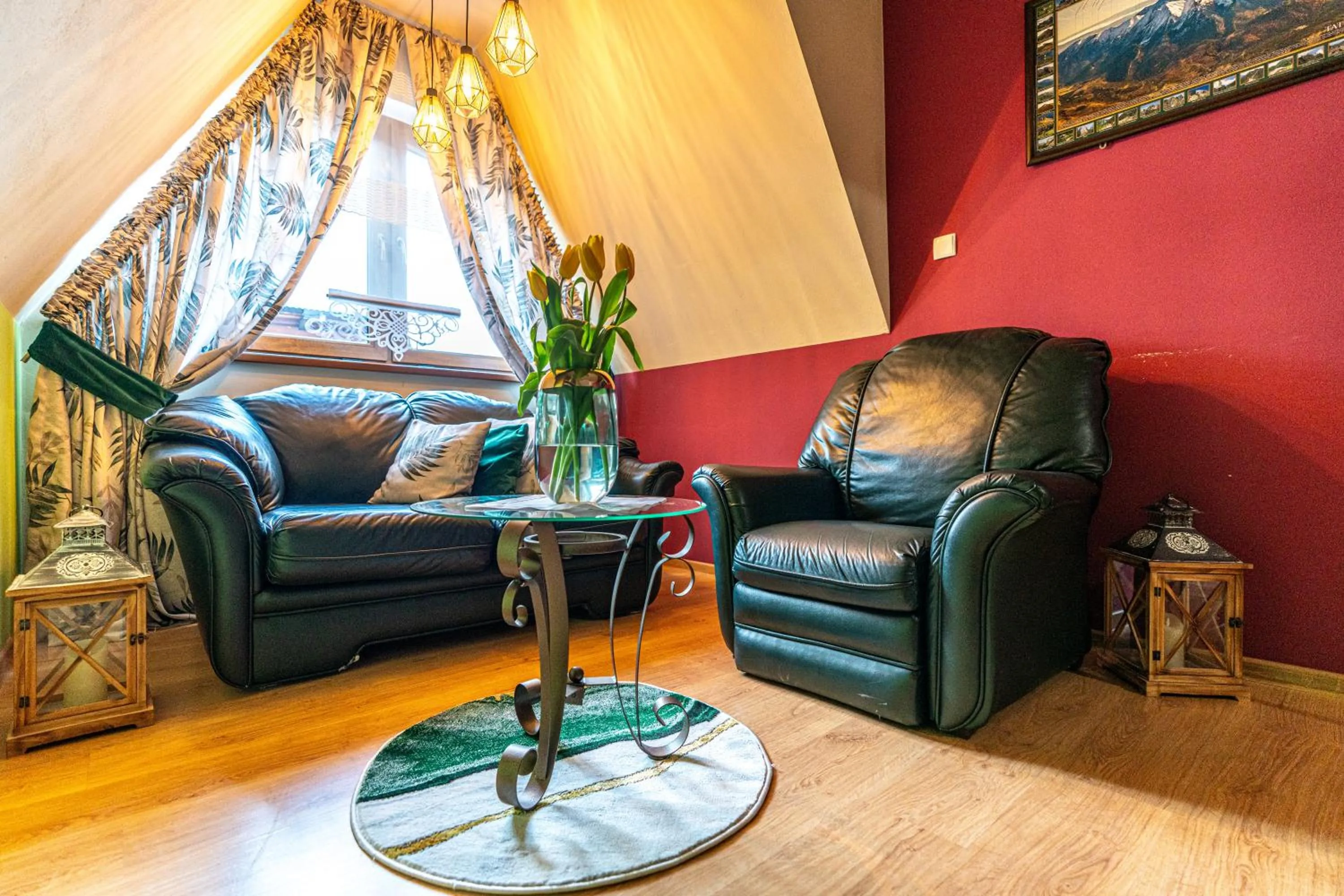 Living room in Leśny Dworek Biały Dunajec