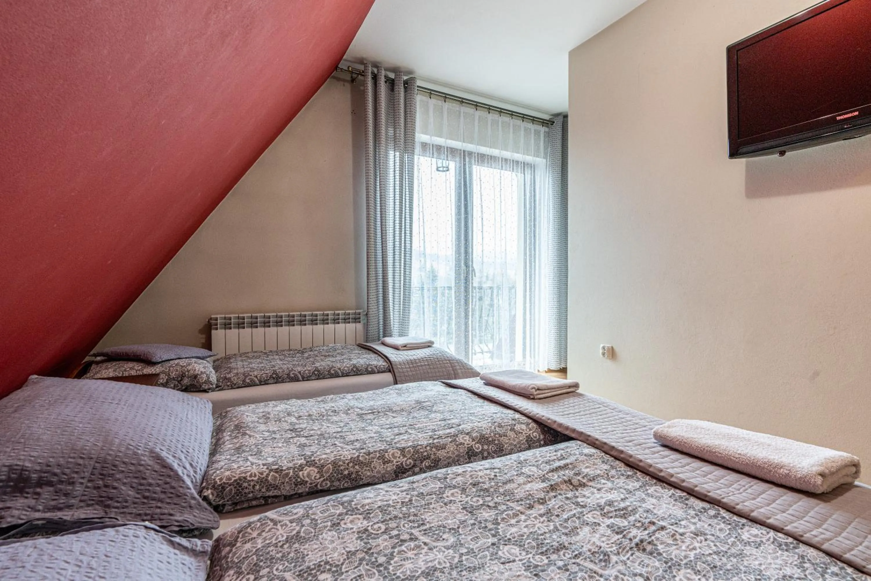 Bed in Leśny Dworek Biały Dunajec