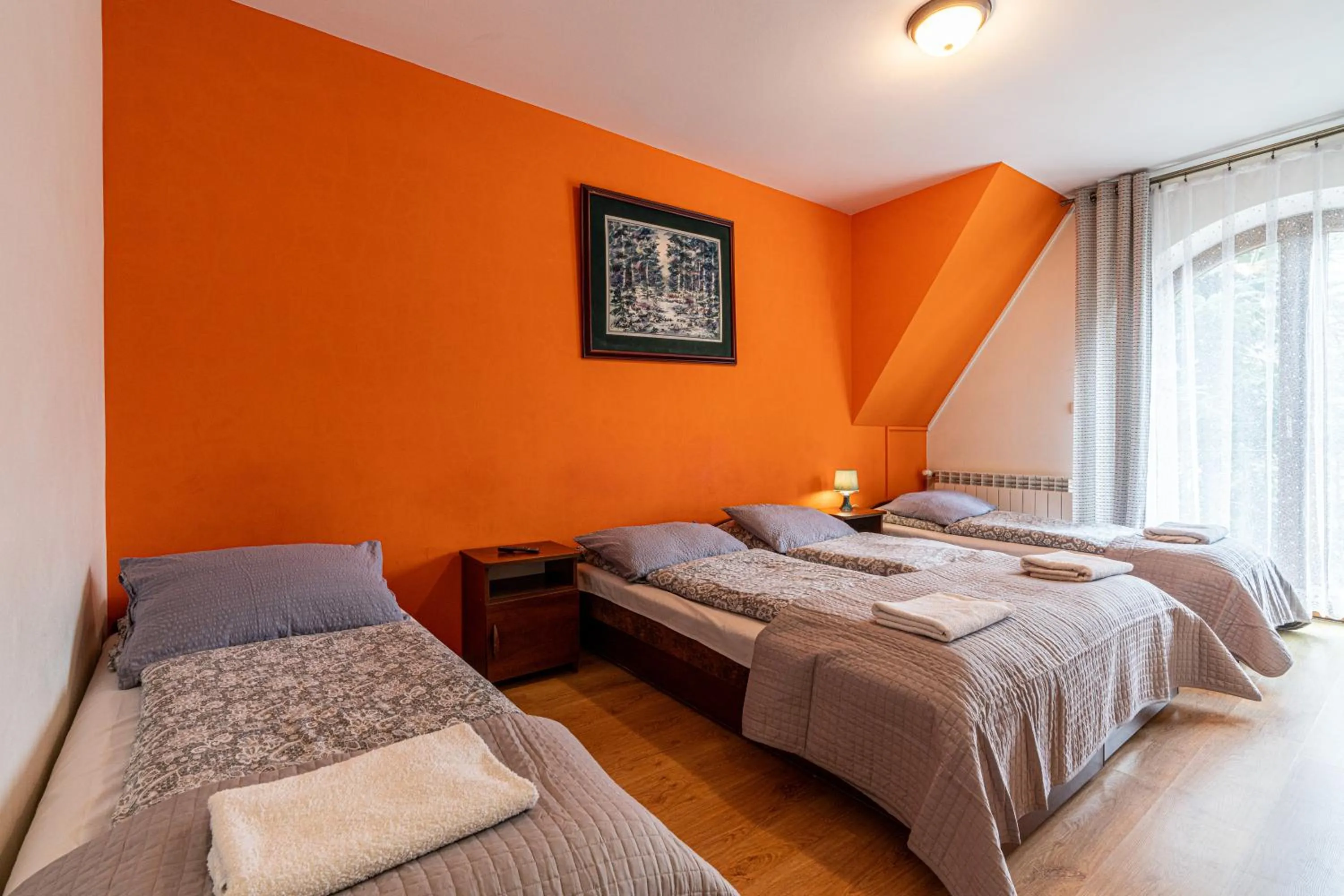 Bed in Leśny Dworek Biały Dunajec