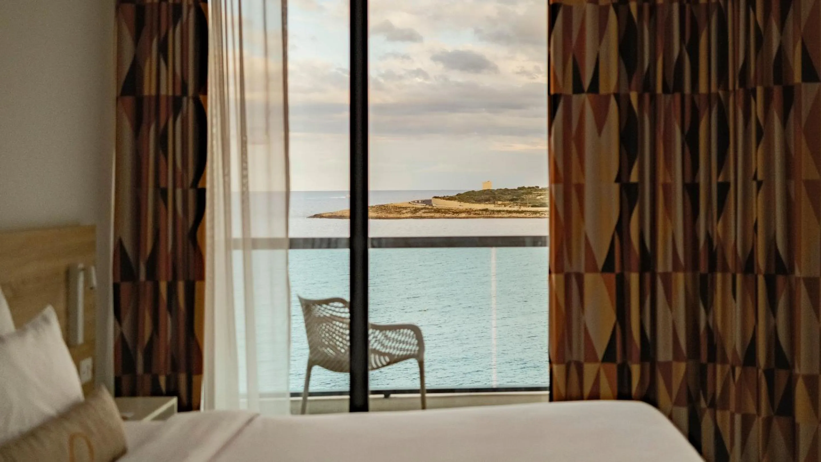 View (from property/room), Bed in AX ODYCY Hotel