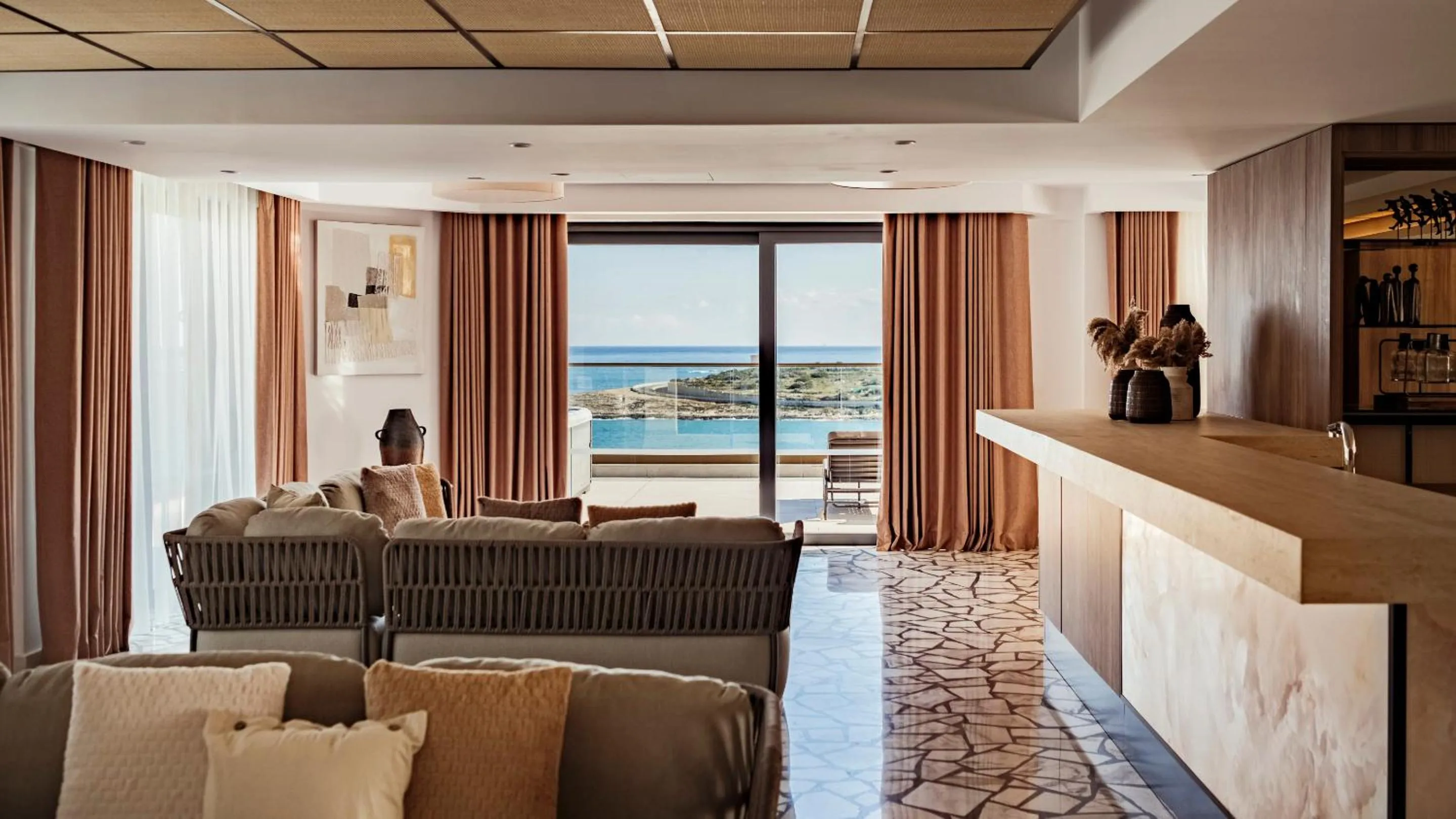 Living room in AX ODYCY Hotel