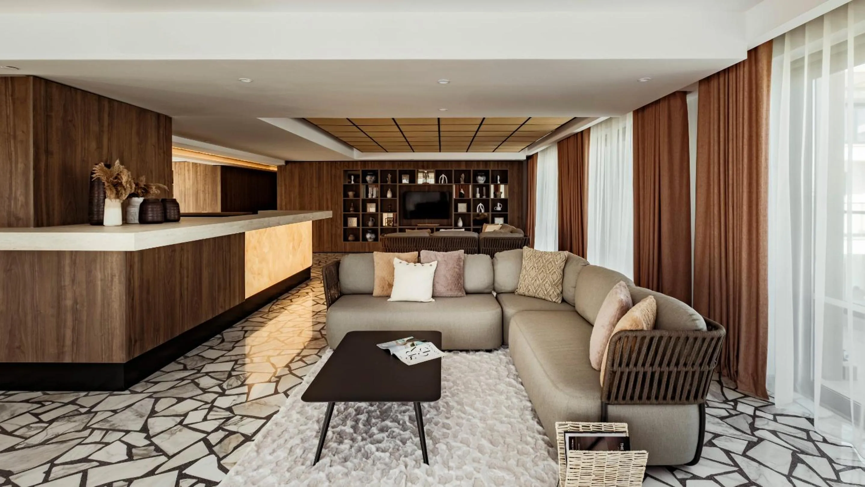 Living room in AX ODYCY Hotel