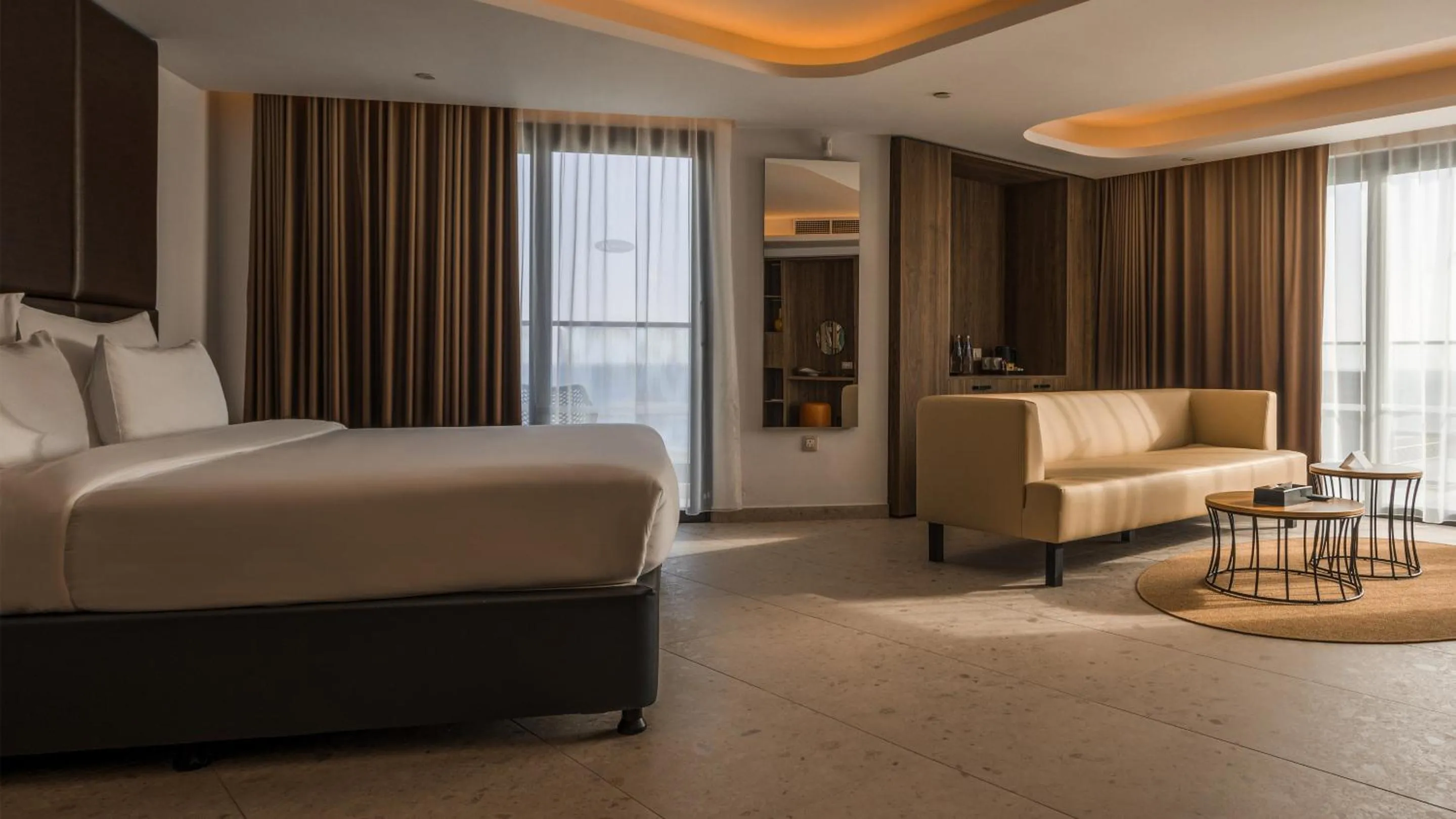 Bed in AX ODYCY Hotel