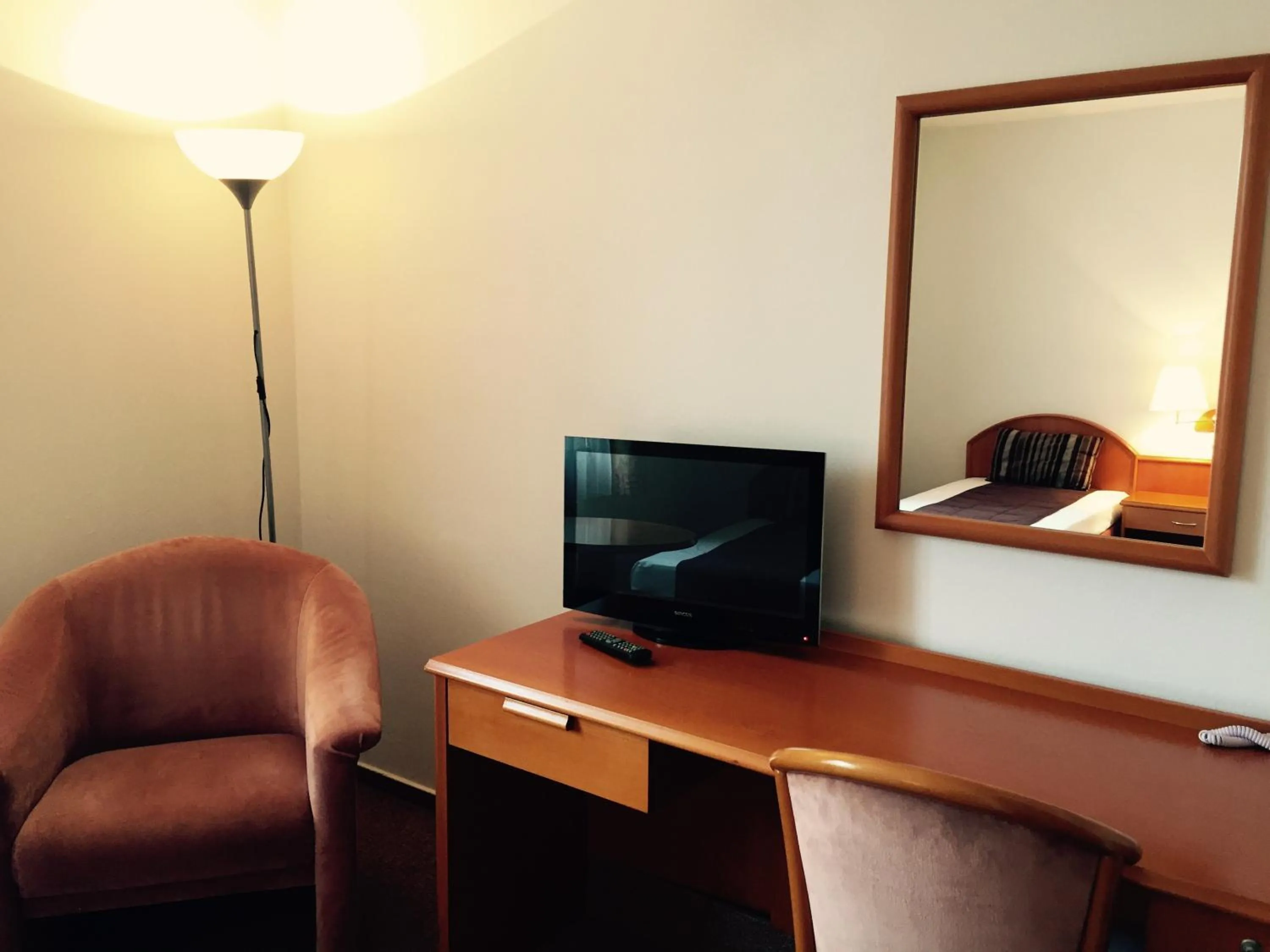 Seating area in Hotel Atrium