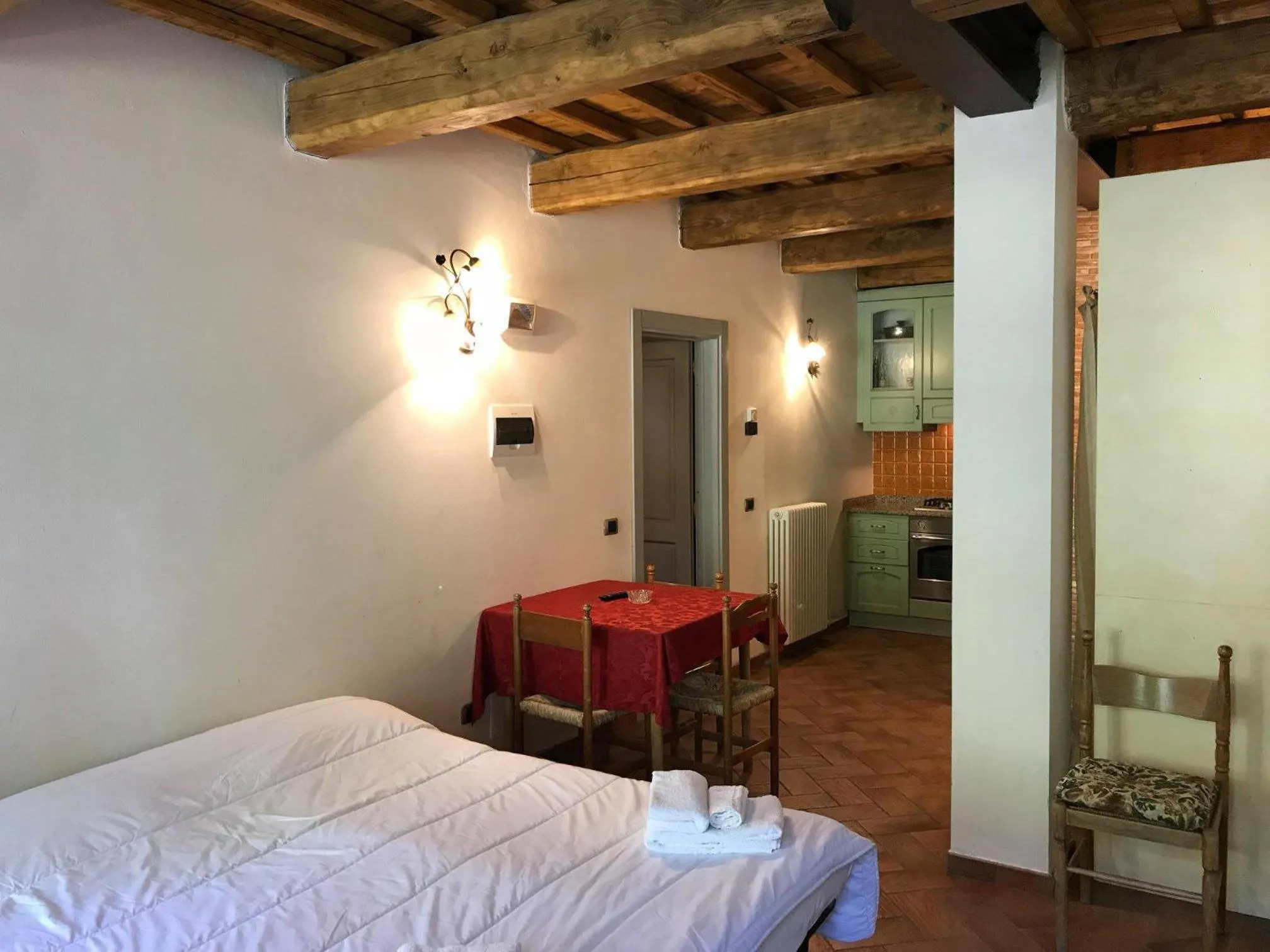 Bed in Hotel Panoramico