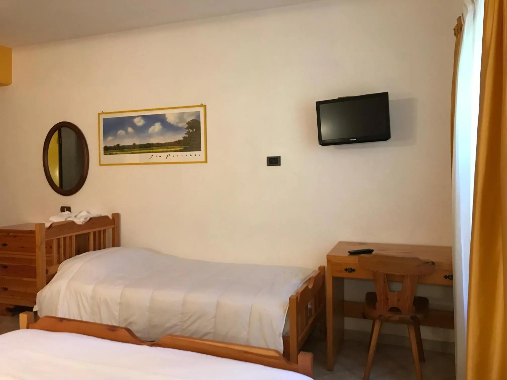 Bed in Hotel Panoramico