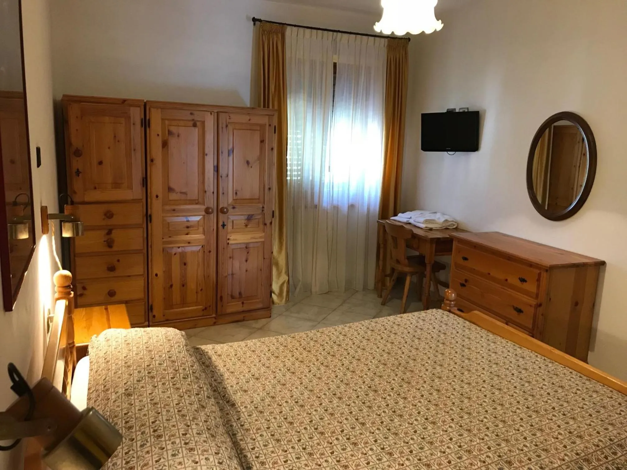 Bed in Hotel Panoramico