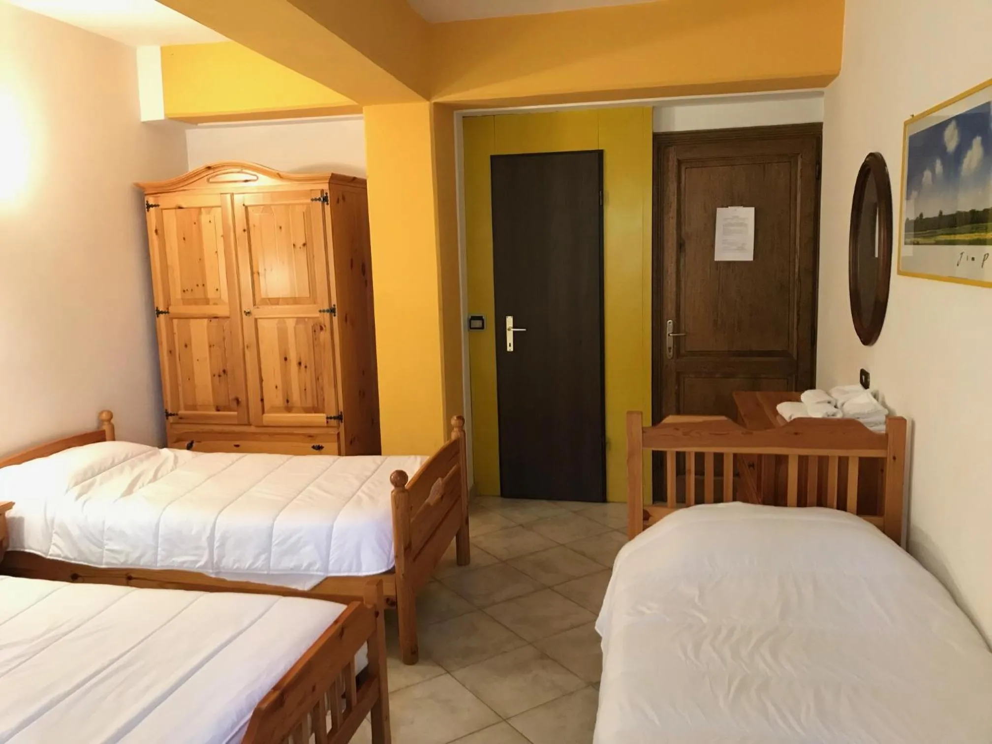 Bed in Hotel Panoramico