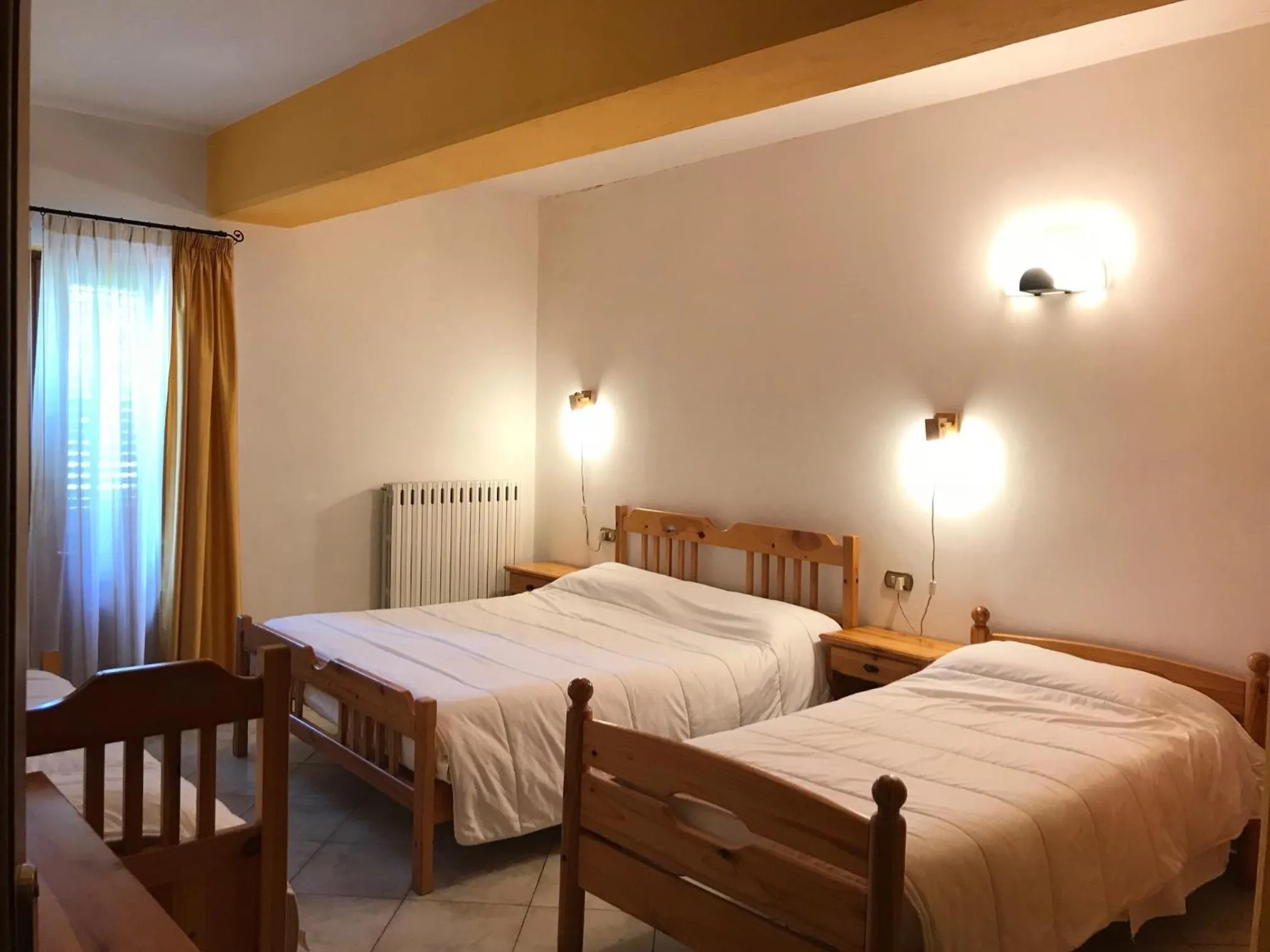 Bed in Hotel Panoramico