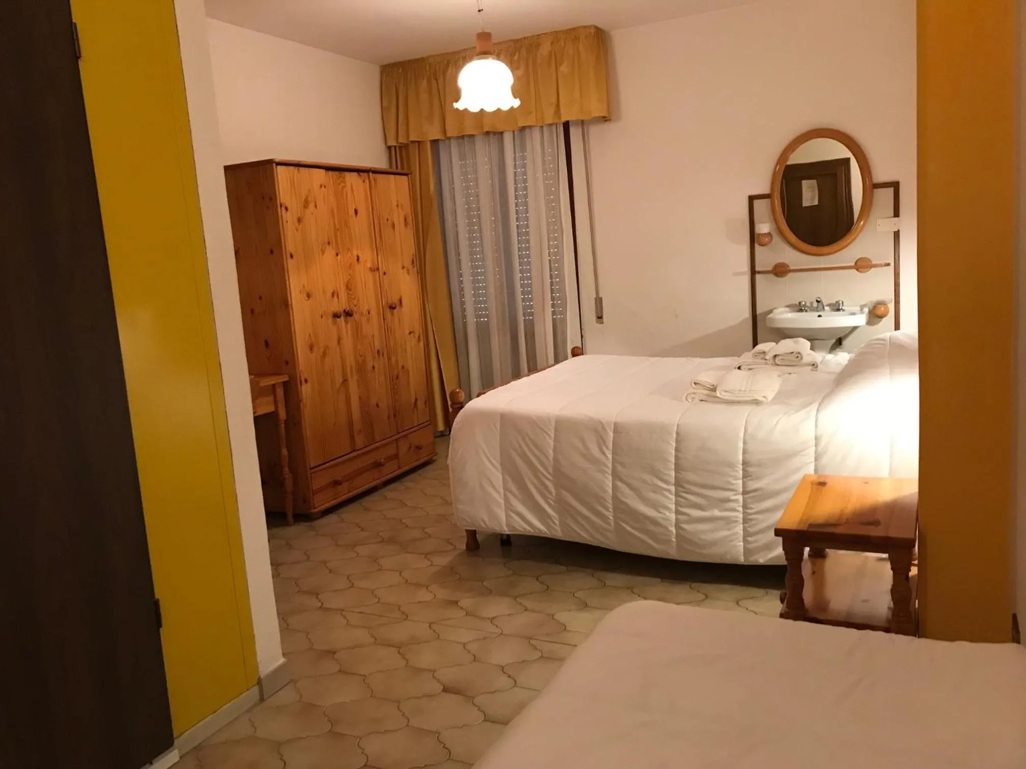 Bed in Hotel Panoramico