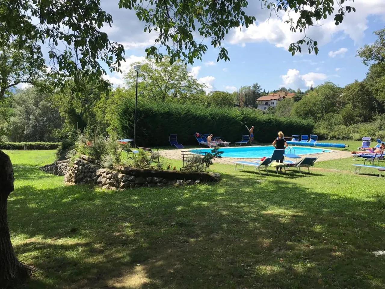 Swimming pool in Hotel Panoramico
