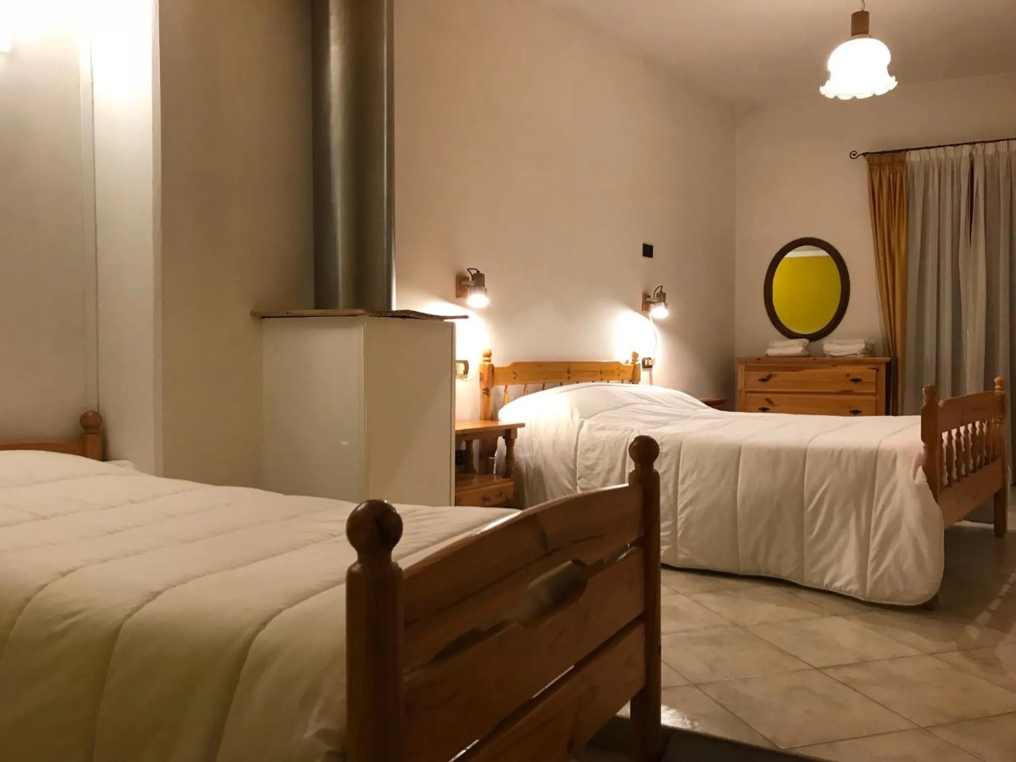 Bed in Hotel Panoramico