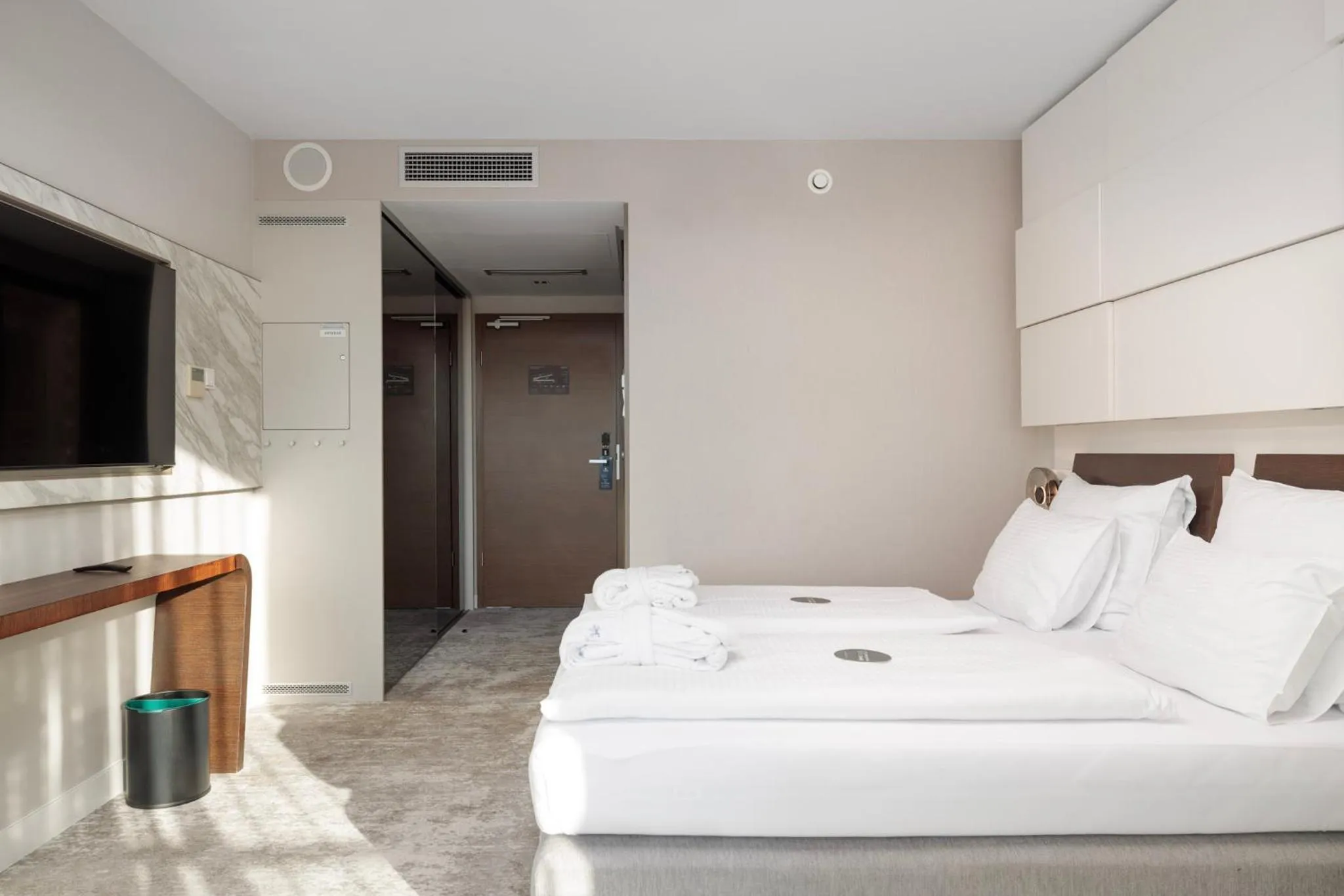 Bed in Marine Hotel by Zdrojowa