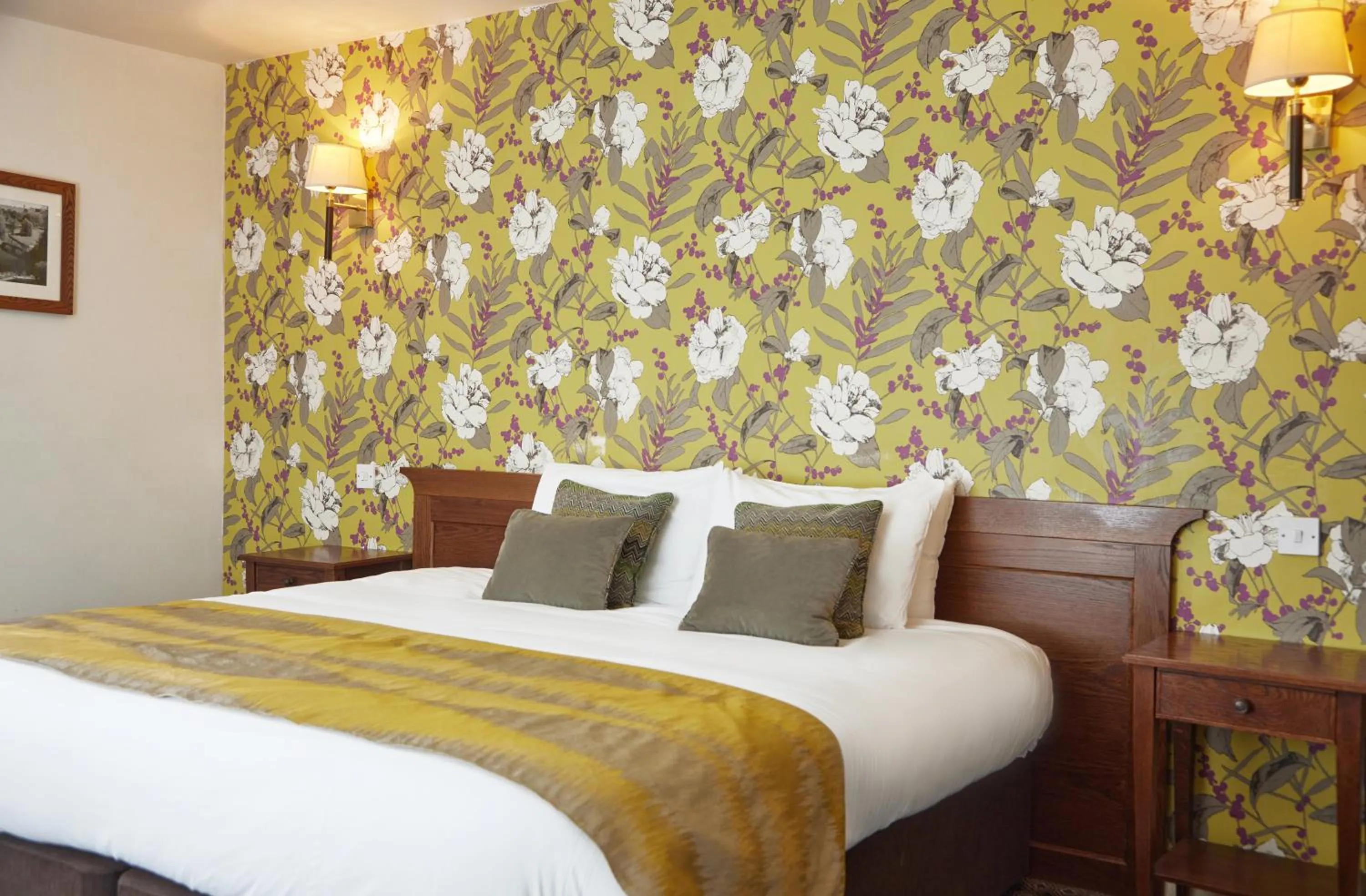 Bed in Castle Inn by Greene King Inns