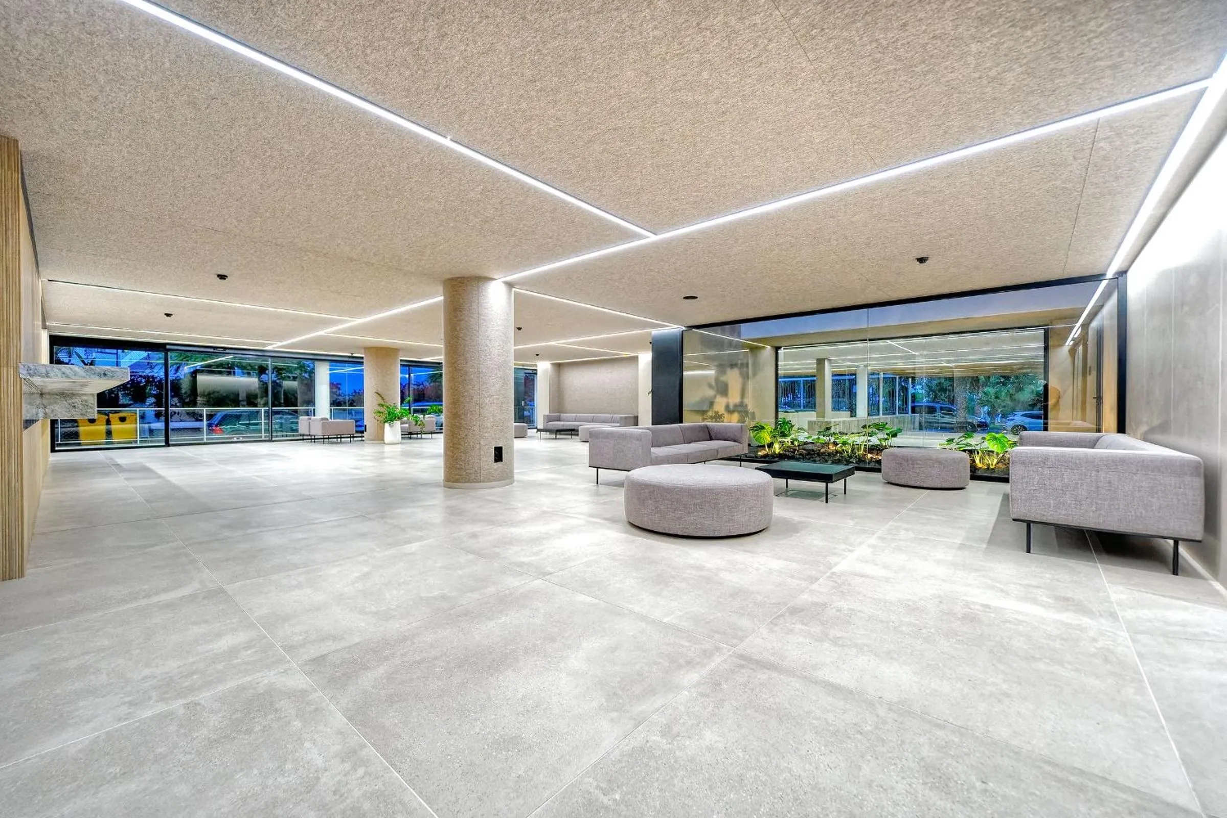 Lobby or reception in Hotel Parque La Paz