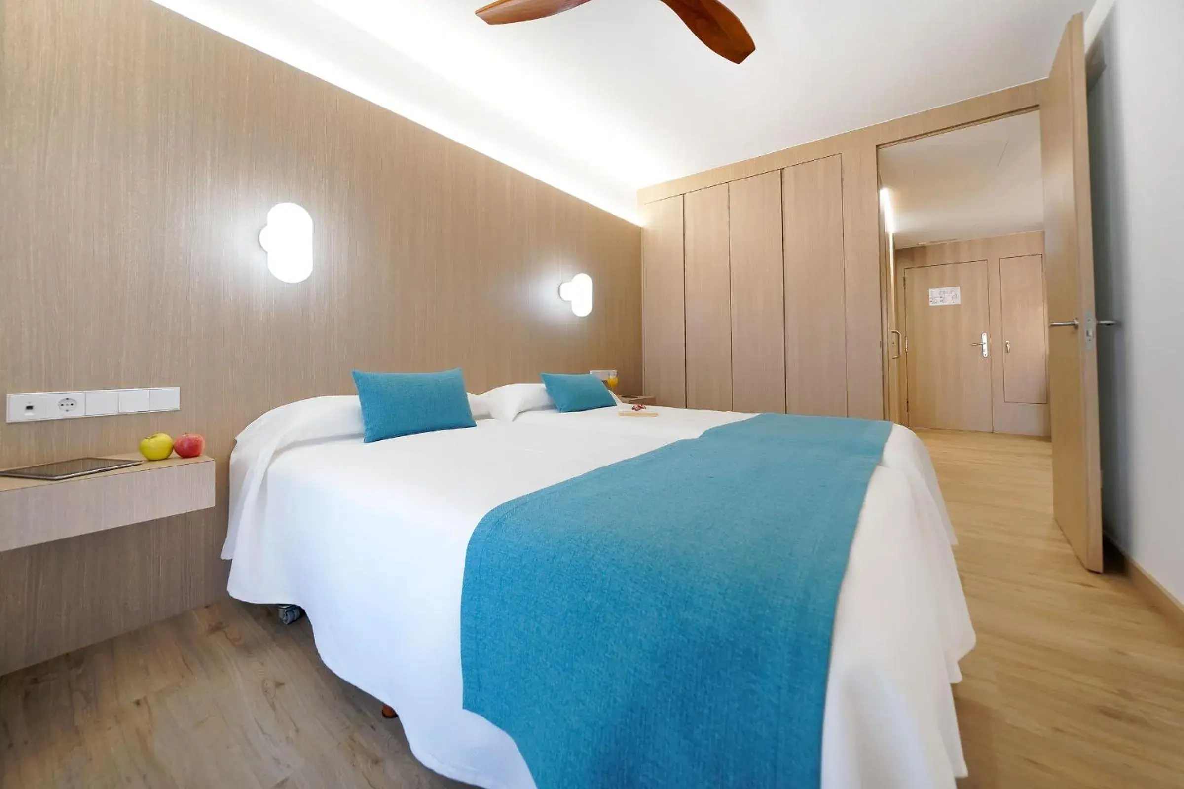 Bed in Hotel Parque La Paz Bed in Hotel Parque La Paz