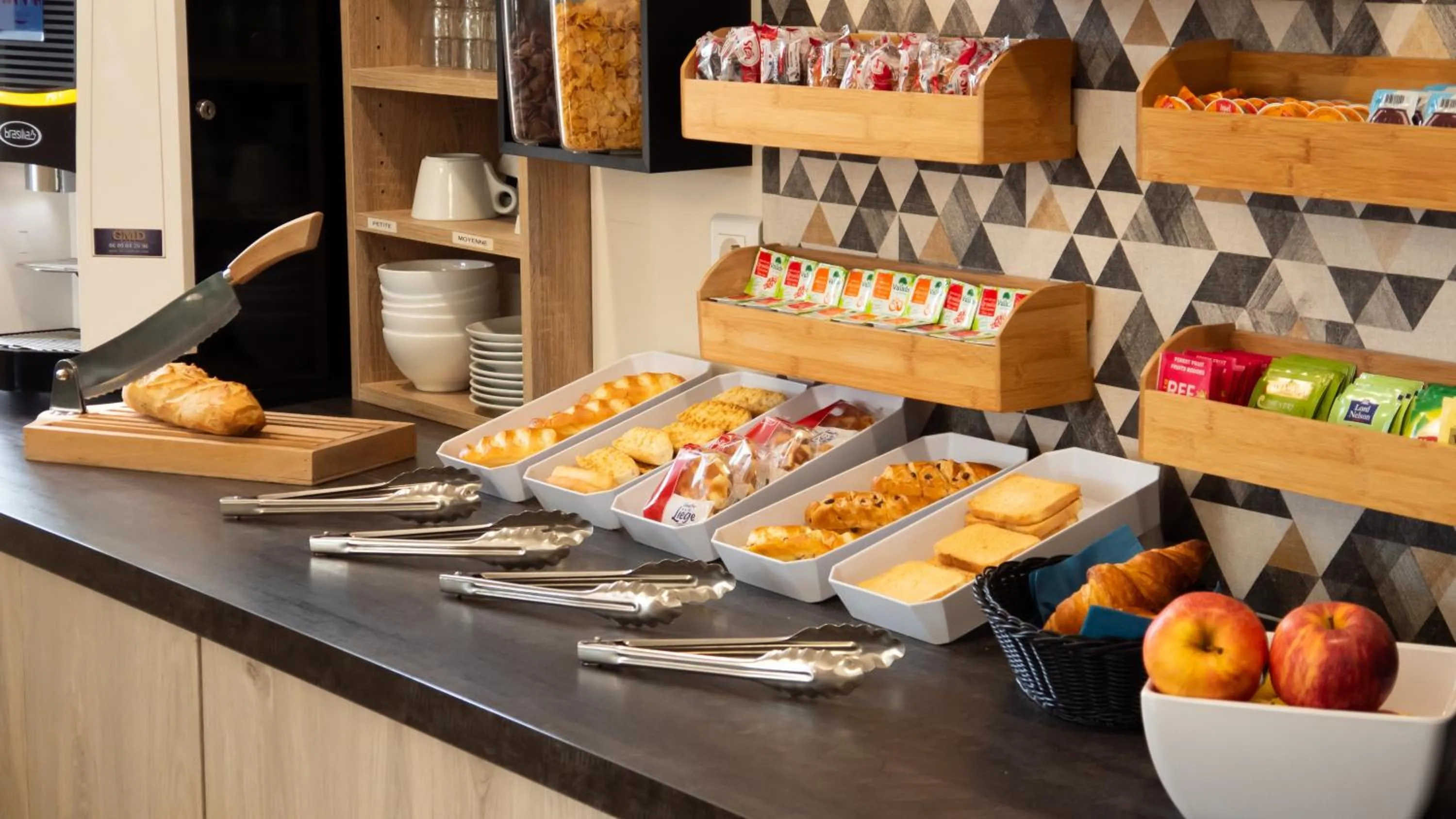 Buffet breakfast in FastHotel Montpellier Ouest - Un Hôtel FH Classic