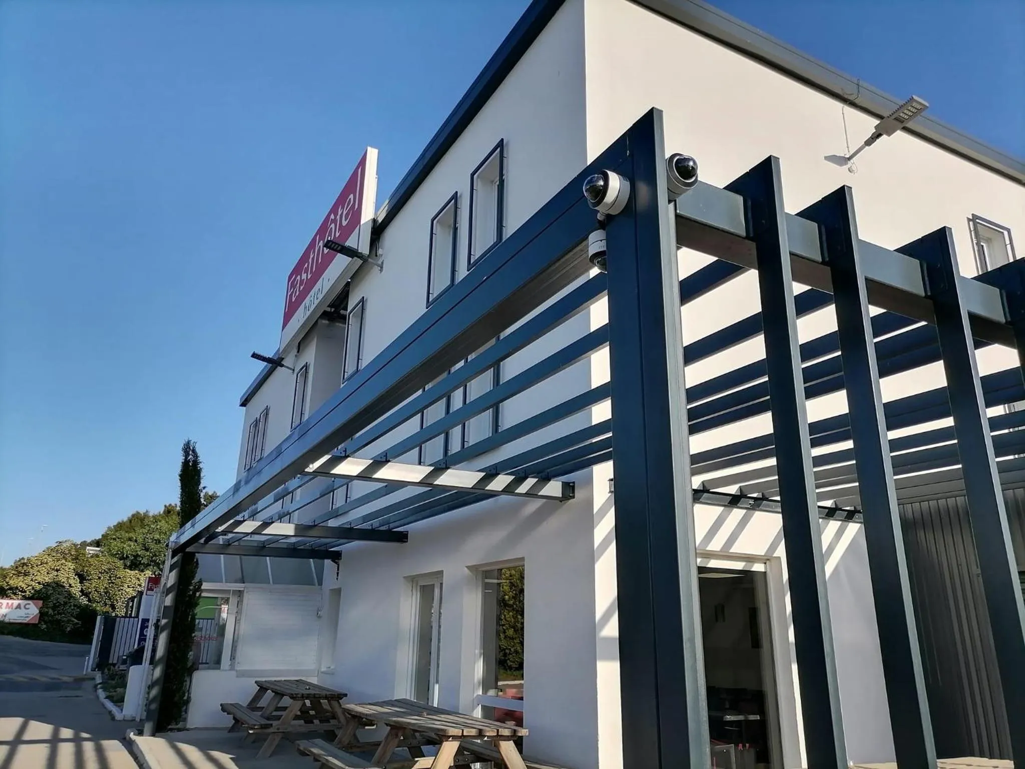 Balcony/Terrace in FastHotel Montpellier Ouest - Un Hôtel FH Classic