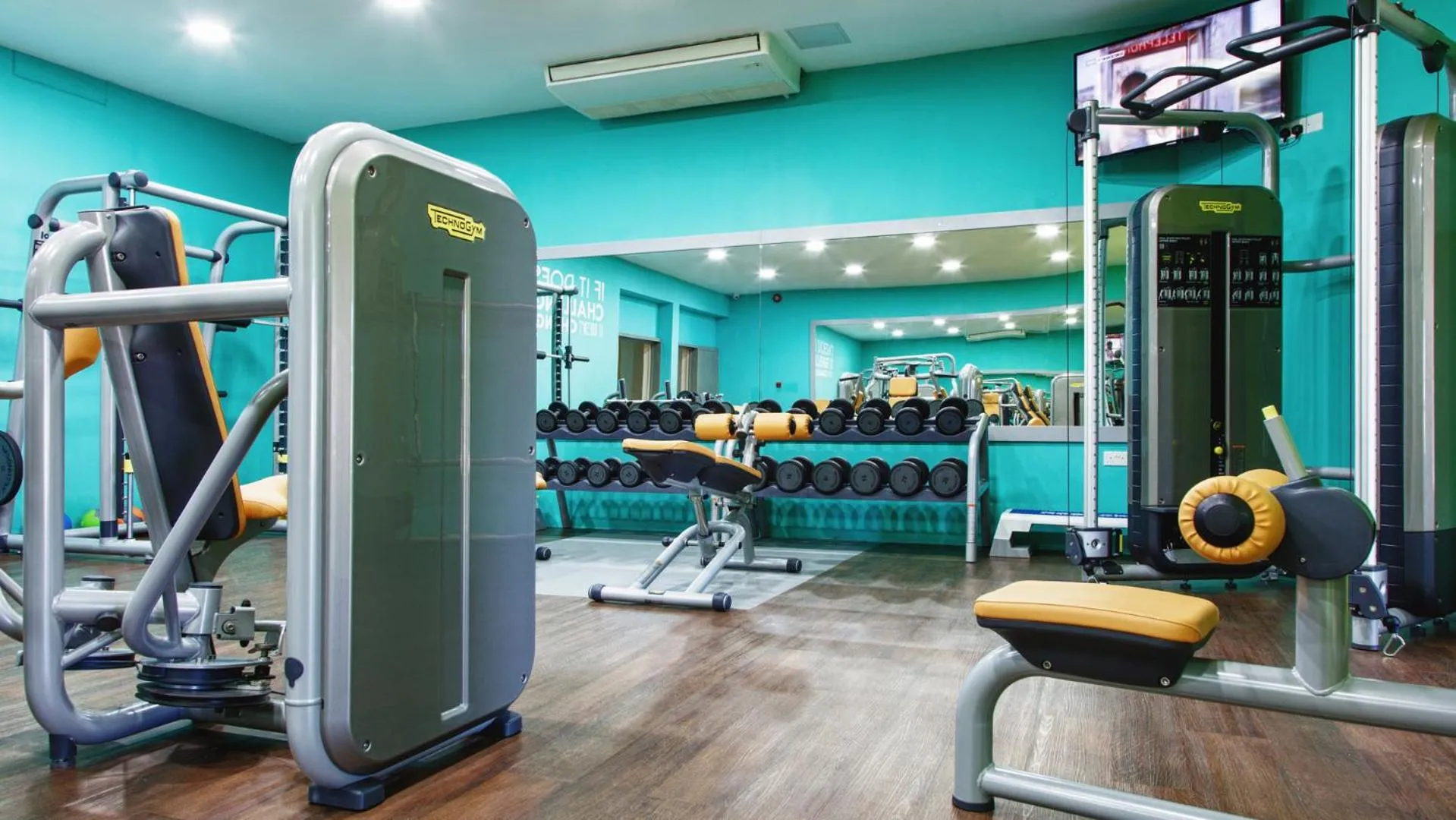 Fitness centre/facilities in AX Sunny Coast Resort & Spa