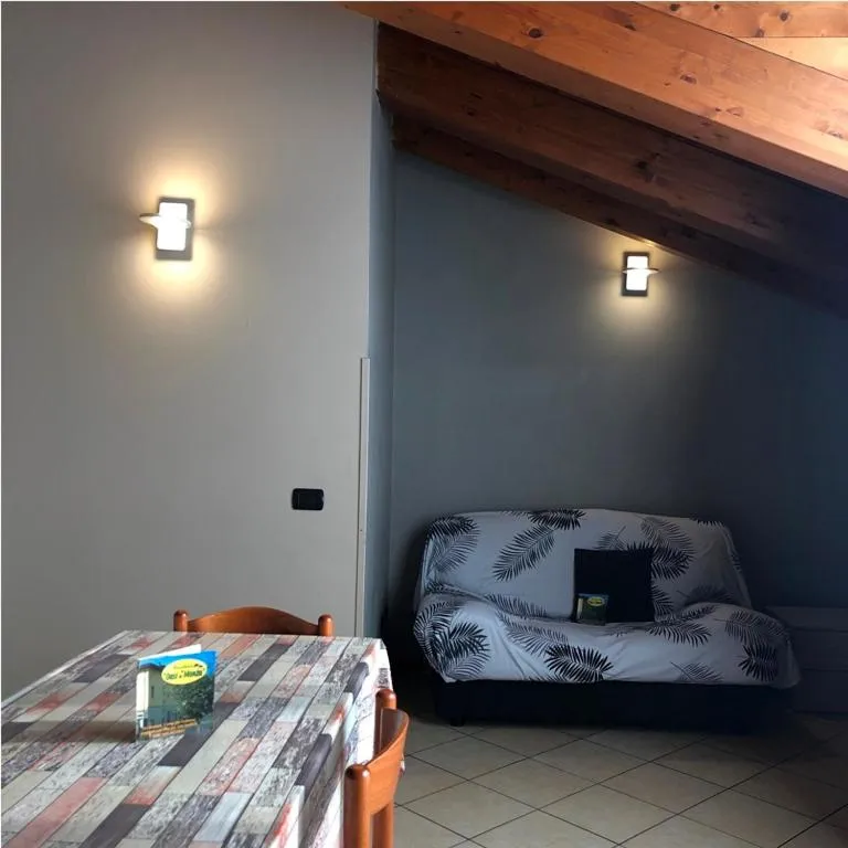 Living room, Bed in Residence Oasi Di Monza